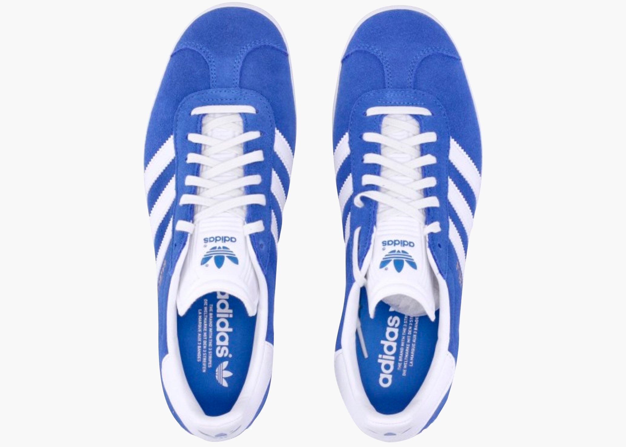 adidas Gazelle Blue Cloud White Gold Metallic Hype Clothinga Limited Edition