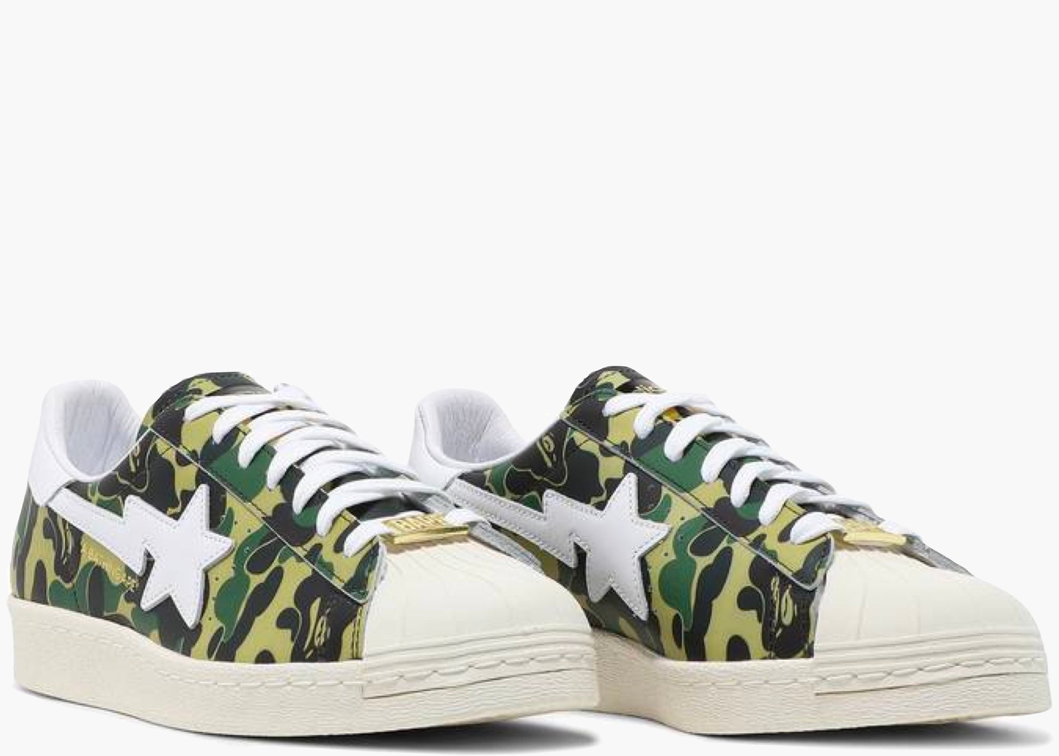 adidas Superstar Bape ABC Camo Green Hype Clothinga Limited Edition