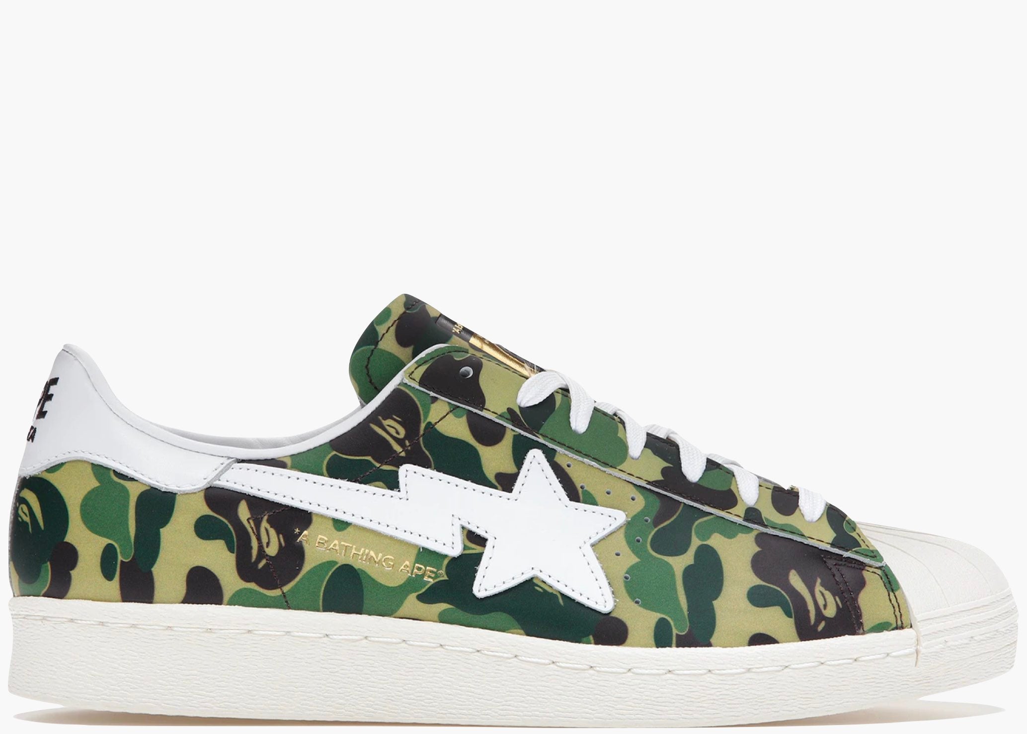 adidas Superstar Bape ABC Camo Green Hype Clothinga Limited Edition