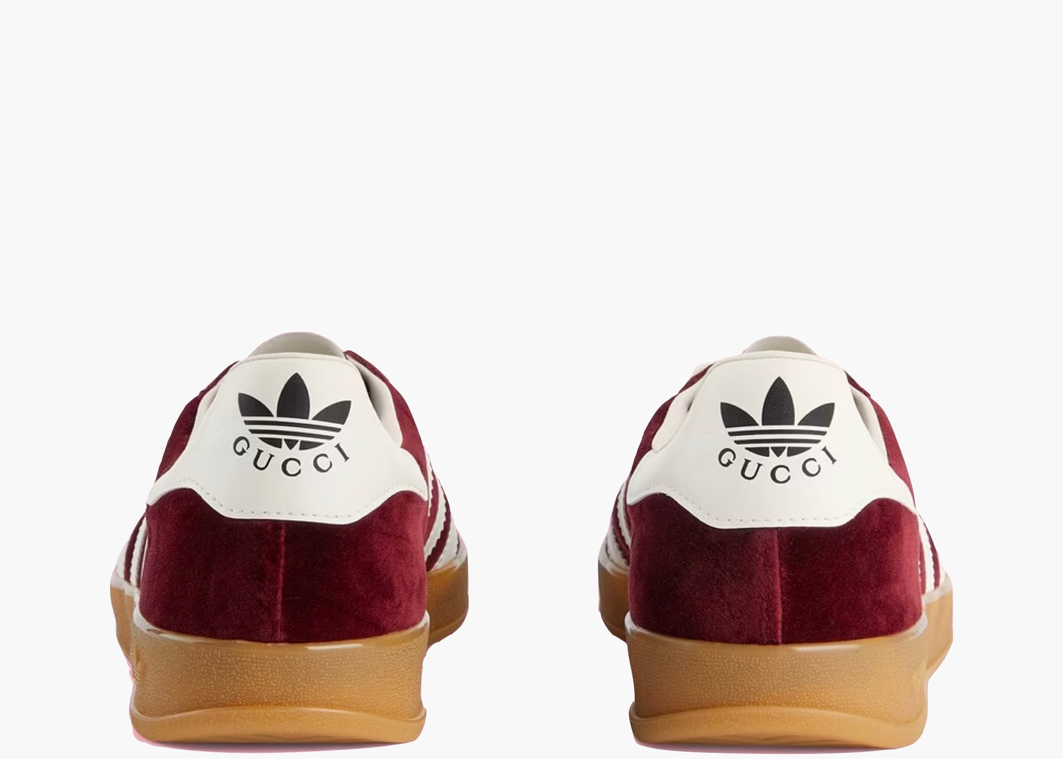 adidas x Gucci Gazelle Burgundy Velvet Hype Clothinga Limited Edition