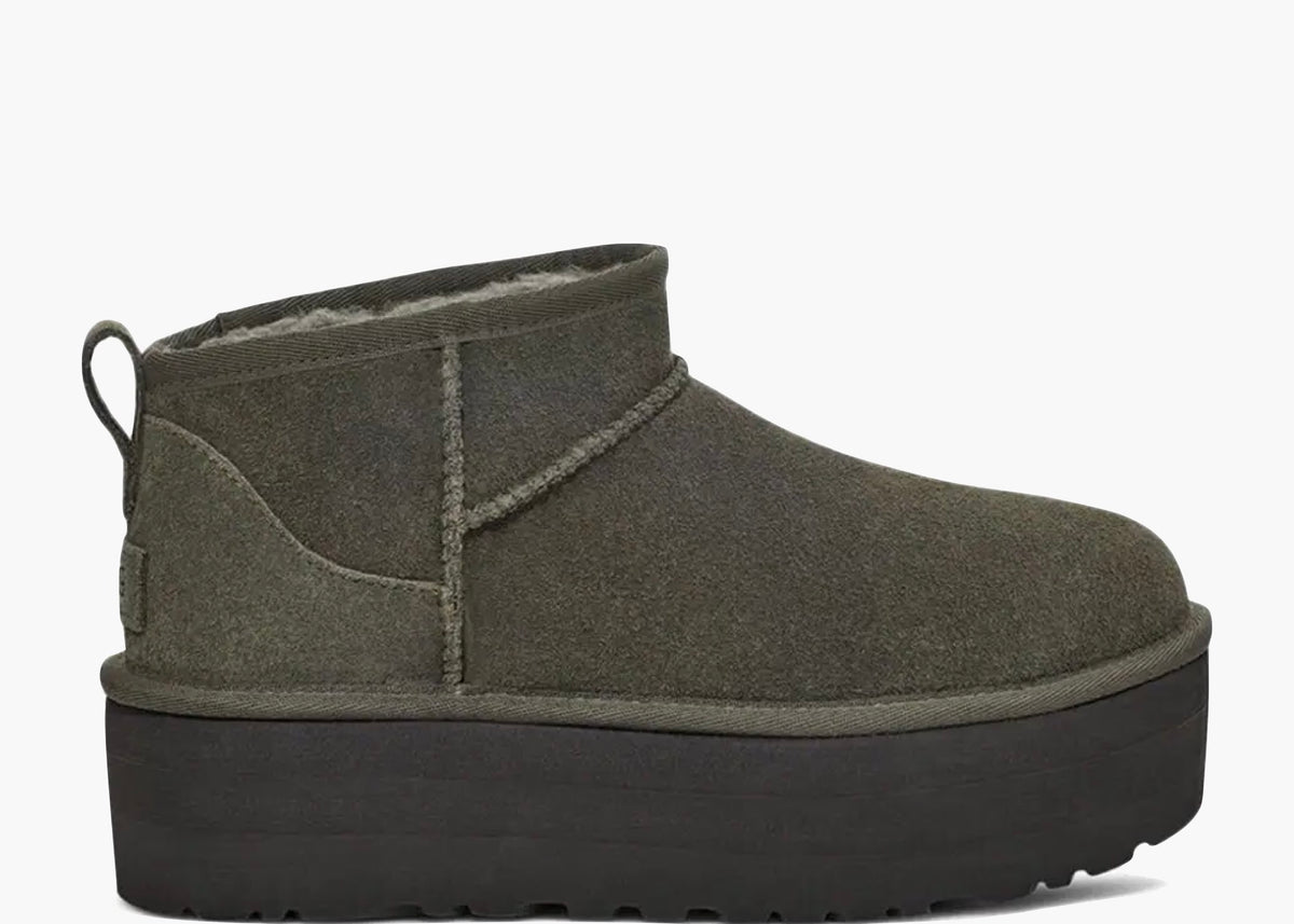 UGG Classic Ultra Mini Platform Boot Forest Night (W) 1135092-FRSN Hype Clothinga Limidete Edition..