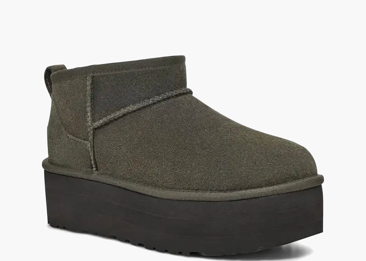 UGG Classic Ultra Mini Platform Boot Forest Night (W) 1135092-FRSN Hype Clothinga Limidete Edition..