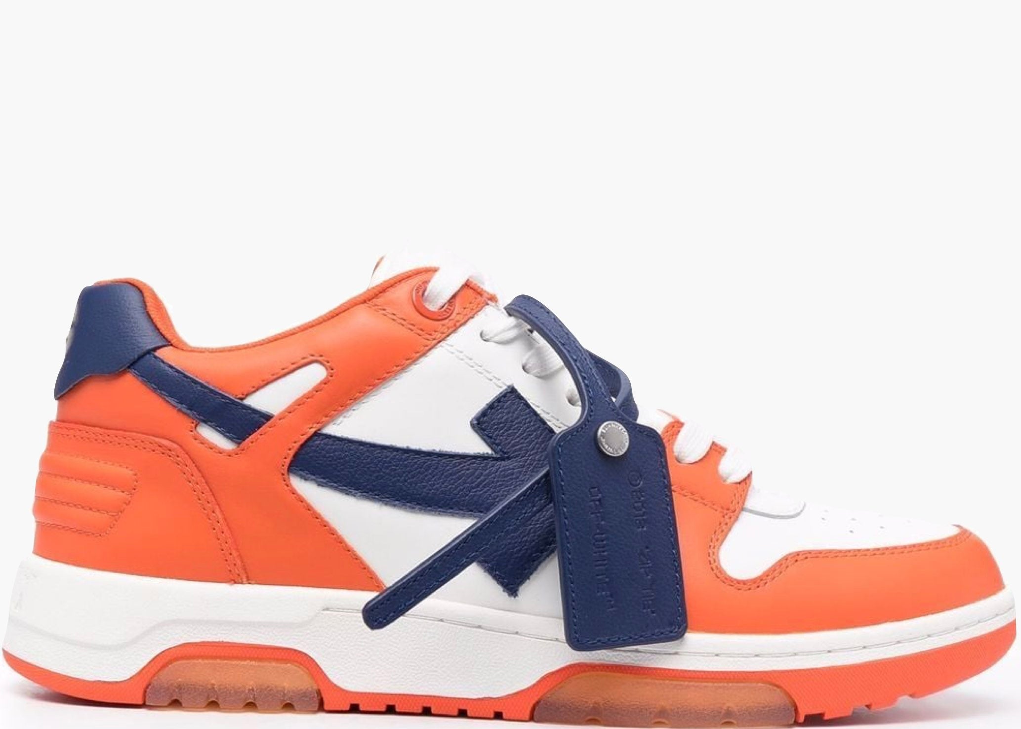 OFF-WHITE Out Of Office OOO Low Tops White Orange Blue Hype Clothinga Limited Edition