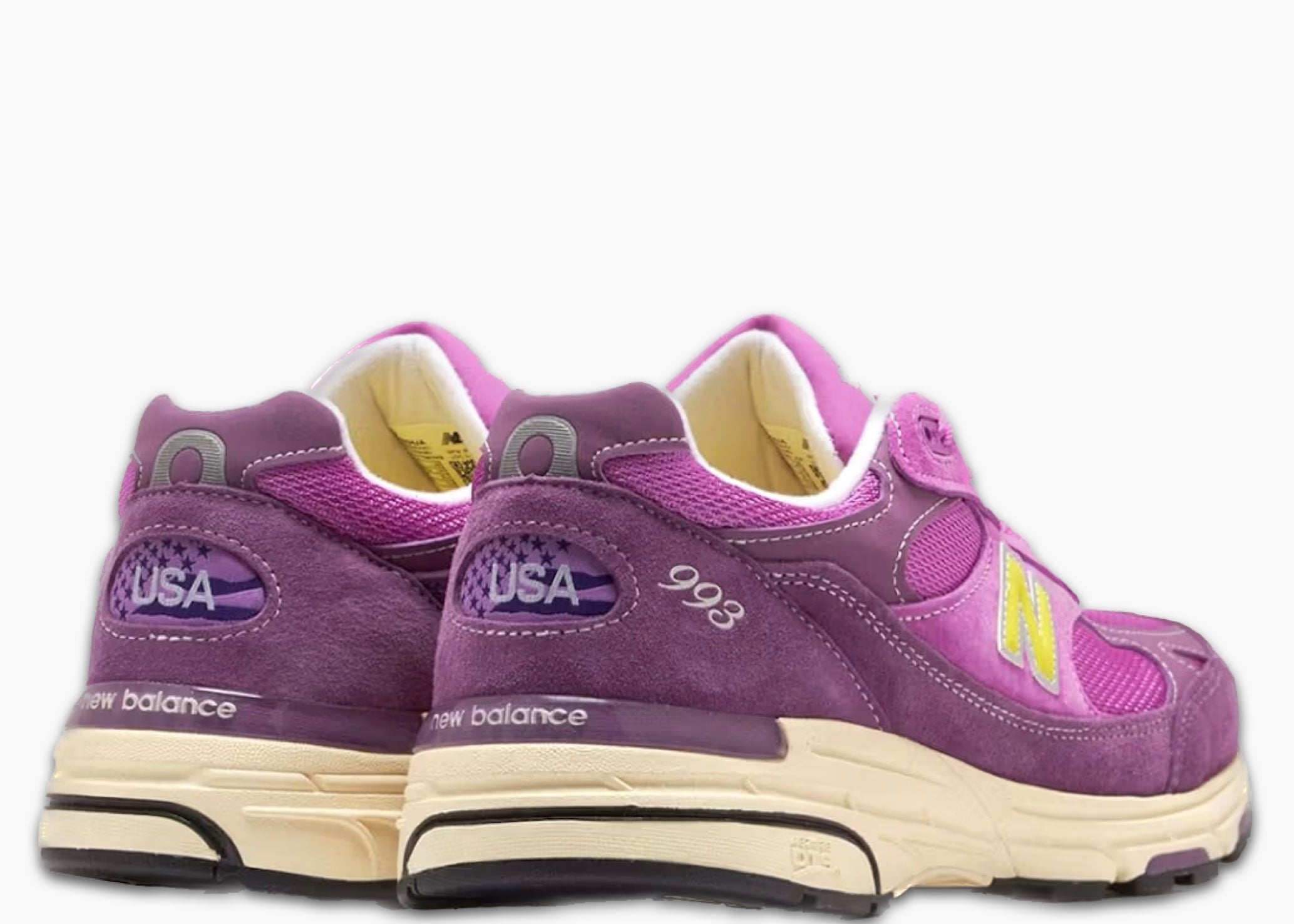 New Balance 993 MiUSA Passion Fruit U9934JA hype clothinga limited edition