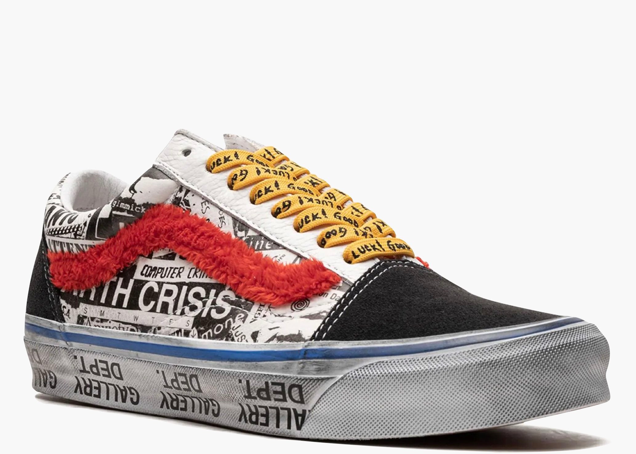 Vans Old Skool Gallery Dept Good Luck VNOA4P3XBMW1 Hype Clothinga limited edition