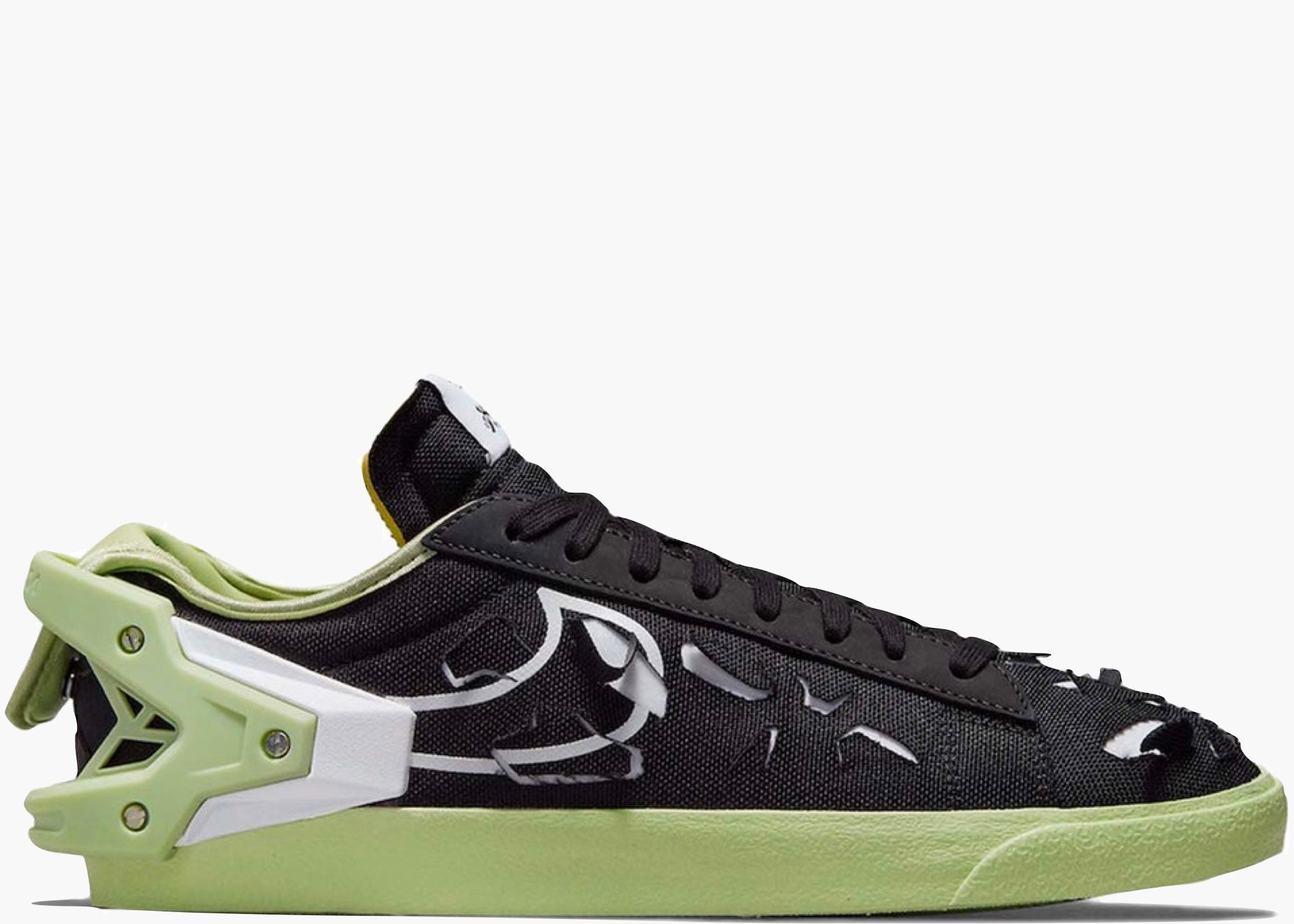 Nike Blazer Low Acronym Black Olive Aura DO9373-001 Hype Clothinga Limited Edition