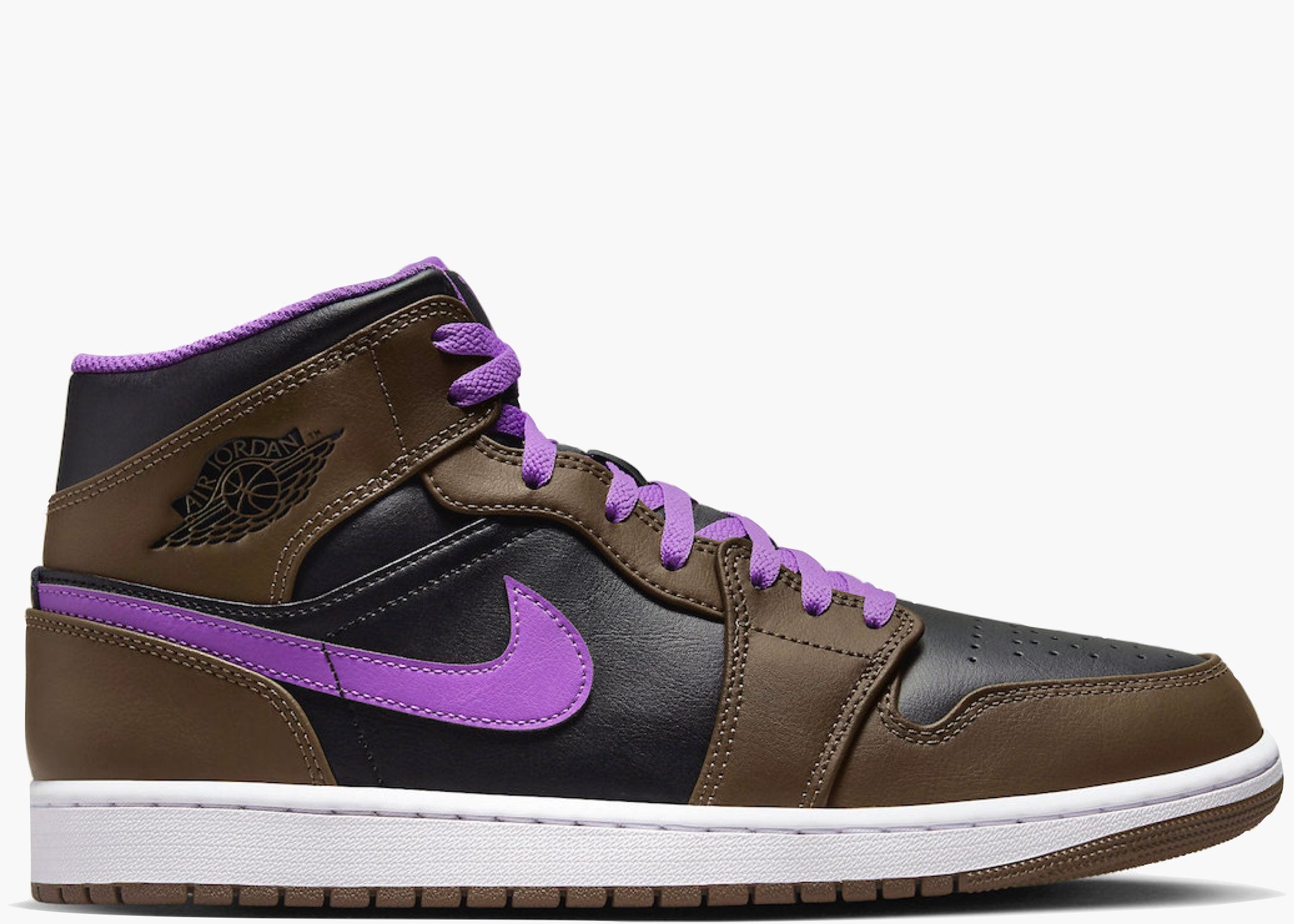 Jordan 1 Mid Purple Mocha Hype Clothinga Limited Edition