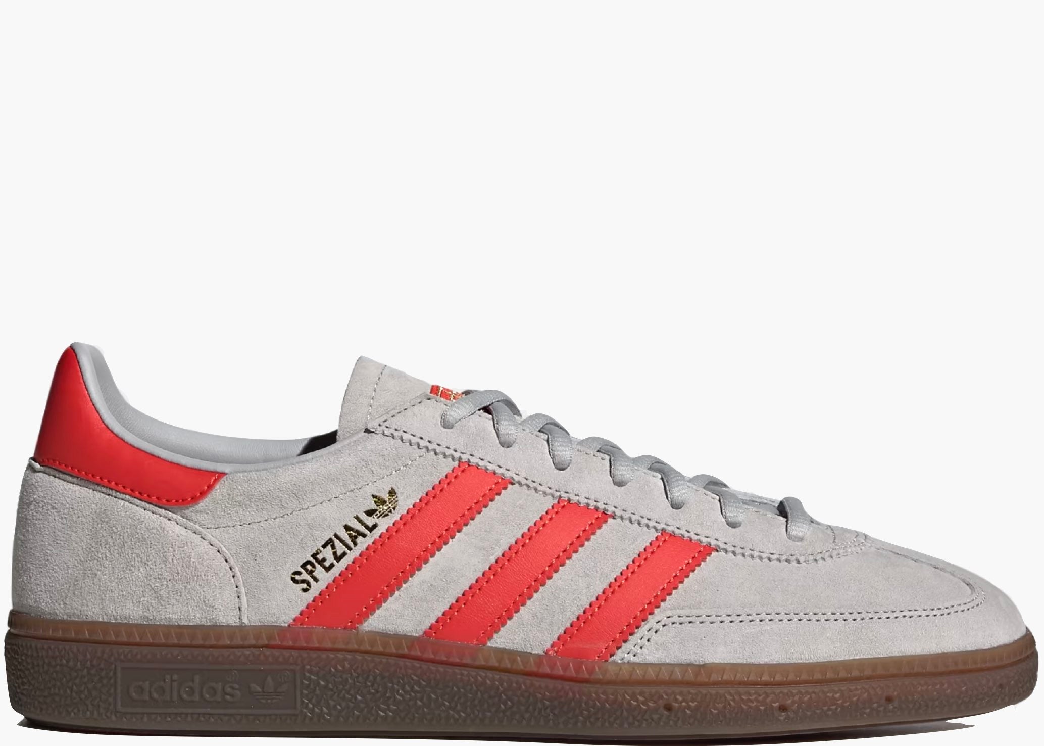 Adidas Handball Spezial Grey Hi Res Red EF5747 Hype Clothinga limited edition