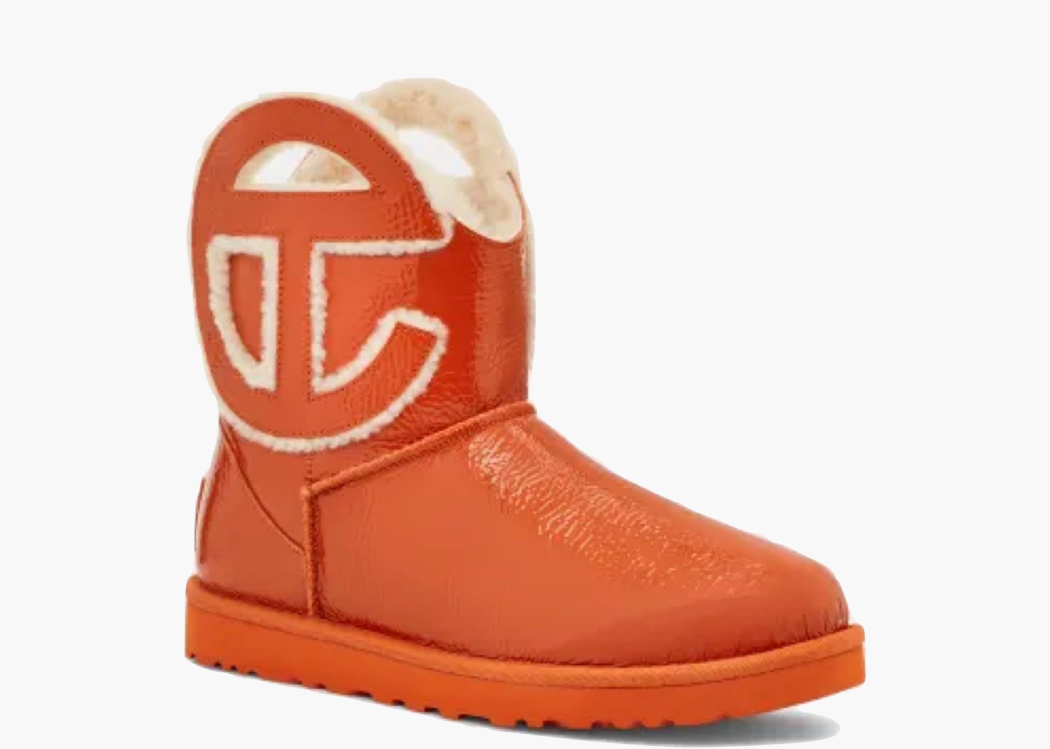 UGG x Telfar Logo Mini Crinkle Spicy Pumpkin 1155790-SYP Hype Clothinga limited edition..