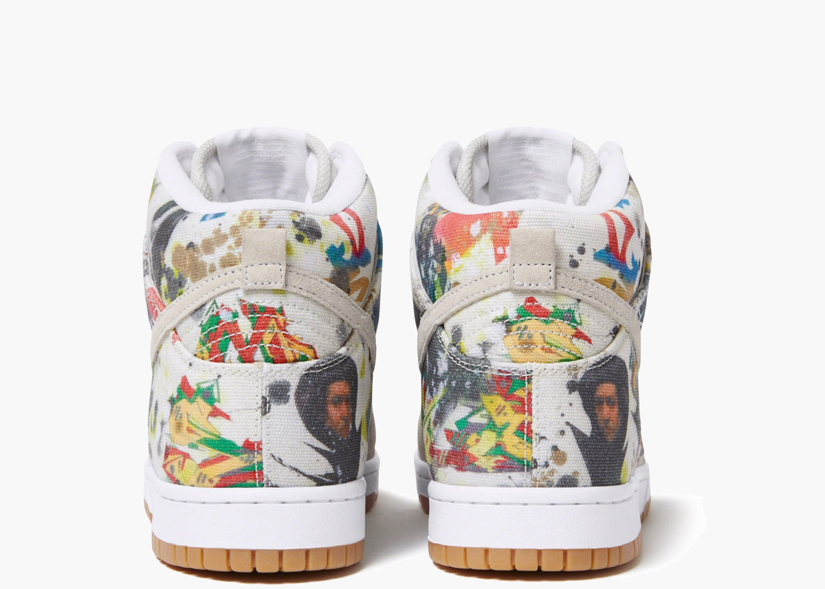 Nike SB Dunk High Supreme Rammellzee FD8779-100 Hype Clothinga Limited Edition