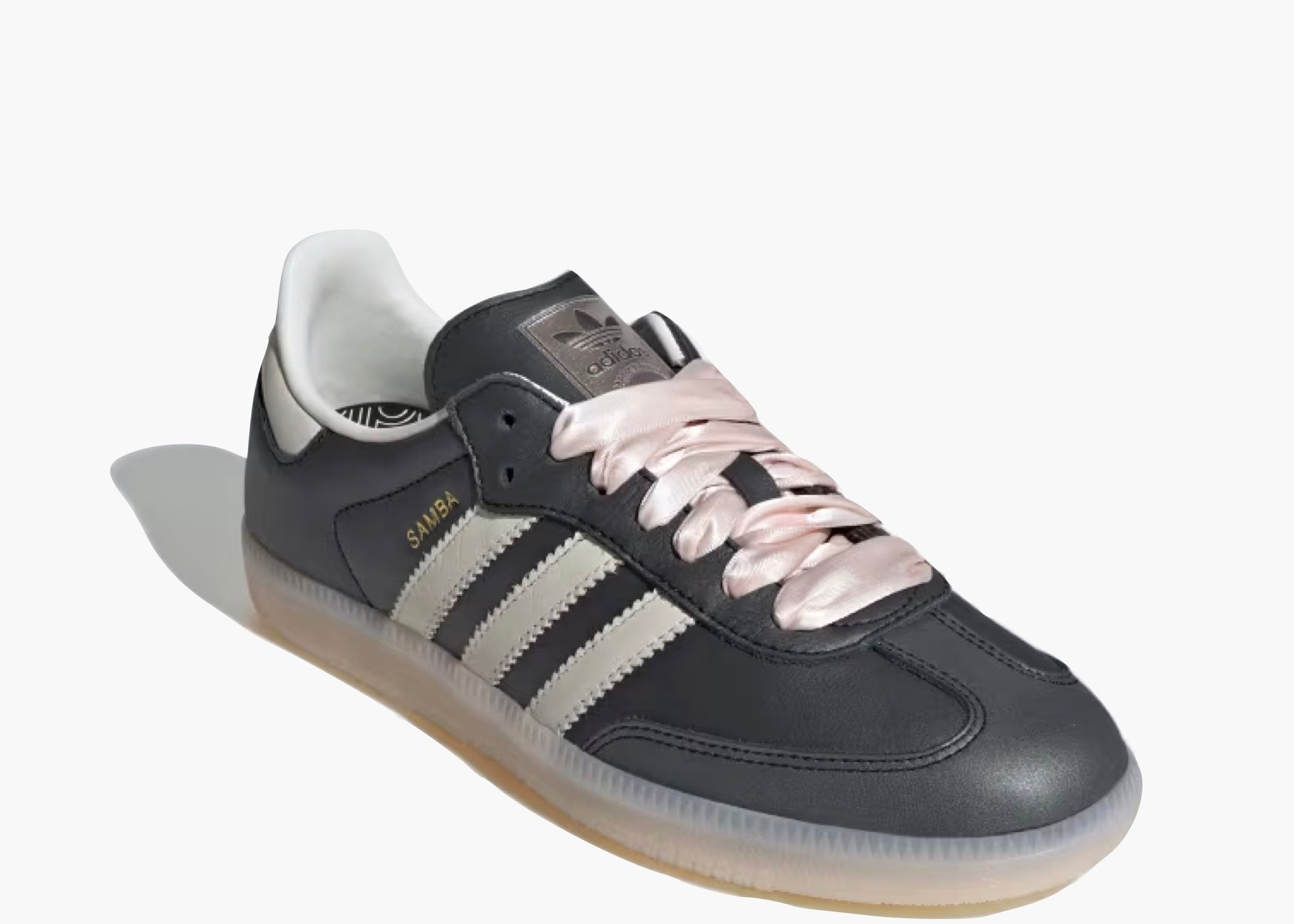 Adidas Samba OG Black Pink Ribbon Laces (W) IH8047 hype clothinga limited edition