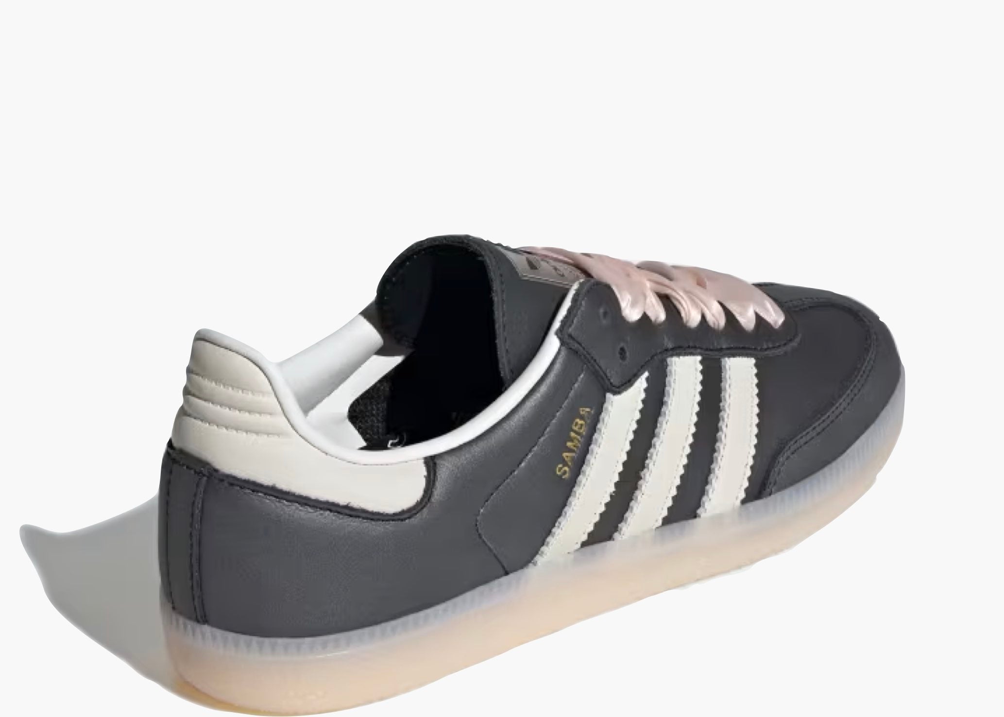 Adidas Samba OG Black Pink Ribbon Laces (W) IH8047 hype clothinga limited edition