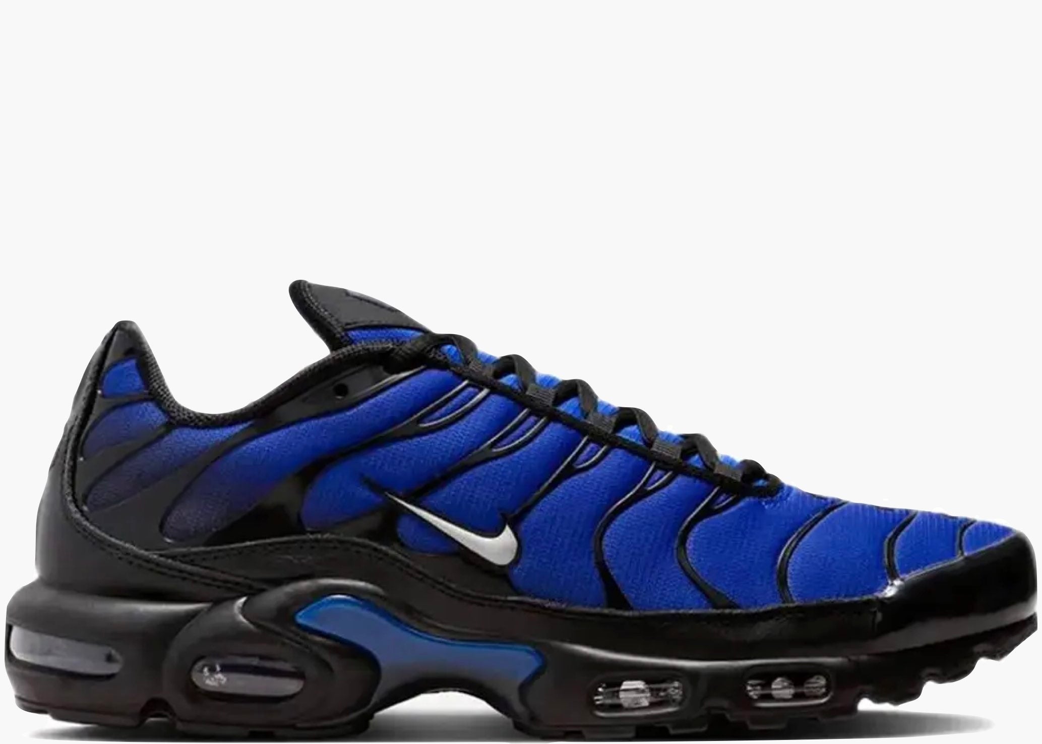 Nike Air Max Plus Premium Black Racer Blue FQ7331-001 hype clothinga limited edition