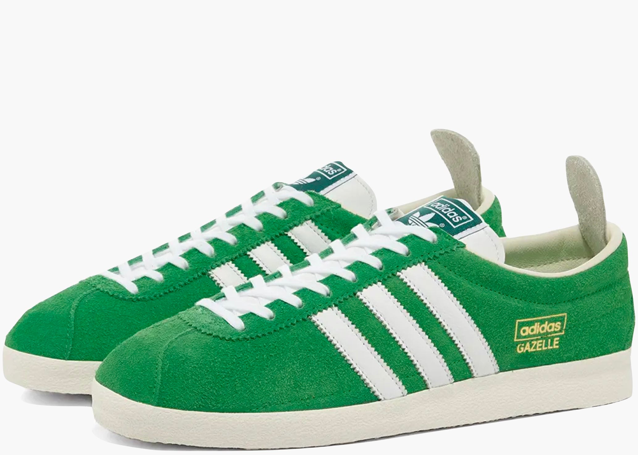 adidas Gazelle Vintage Semi Flash Green EF557 Hype Clothinga Limited Edition