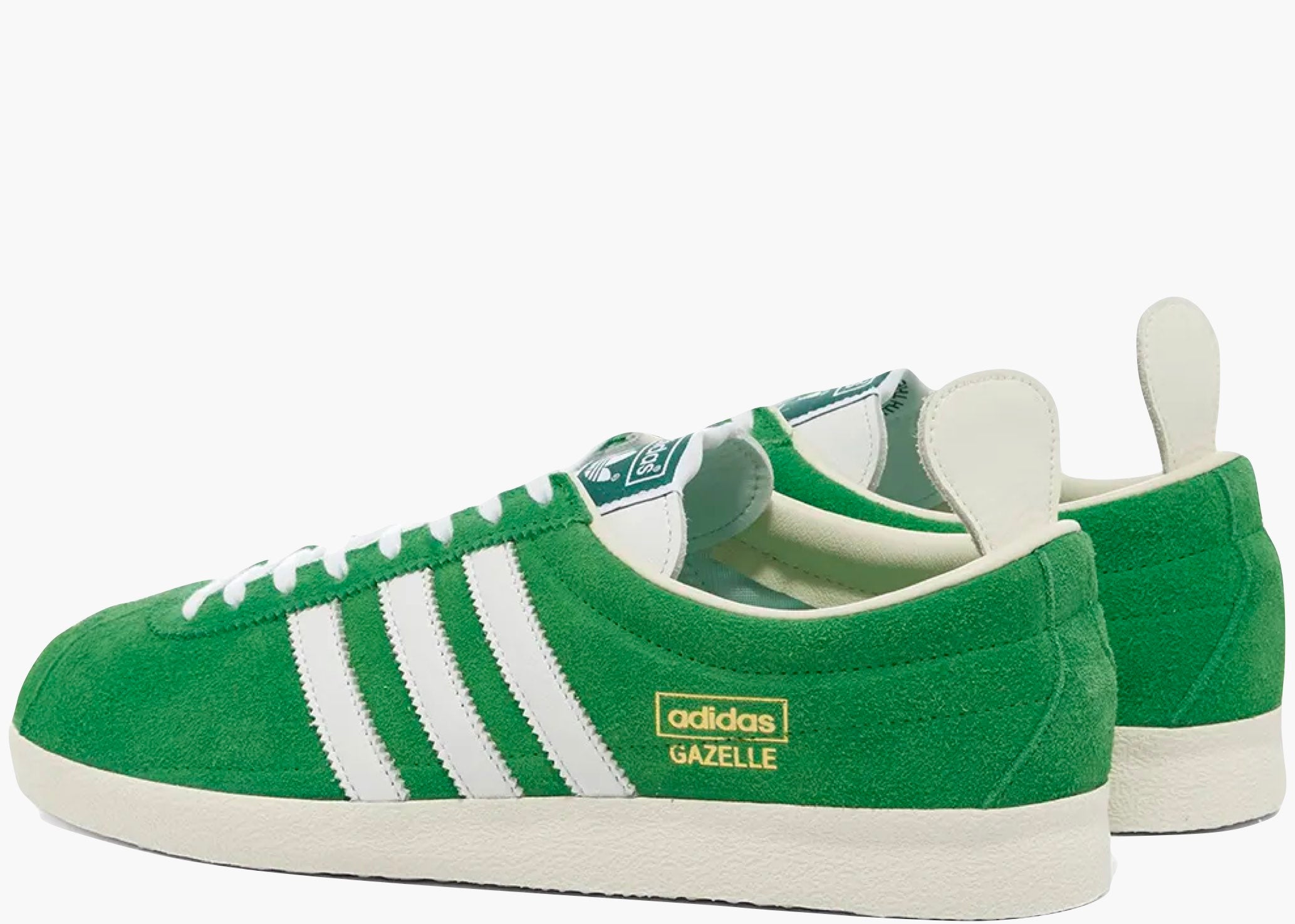 adidas Gazelle Vintage Semi Flash Green EF557 Hype Clothinga Limited Edition