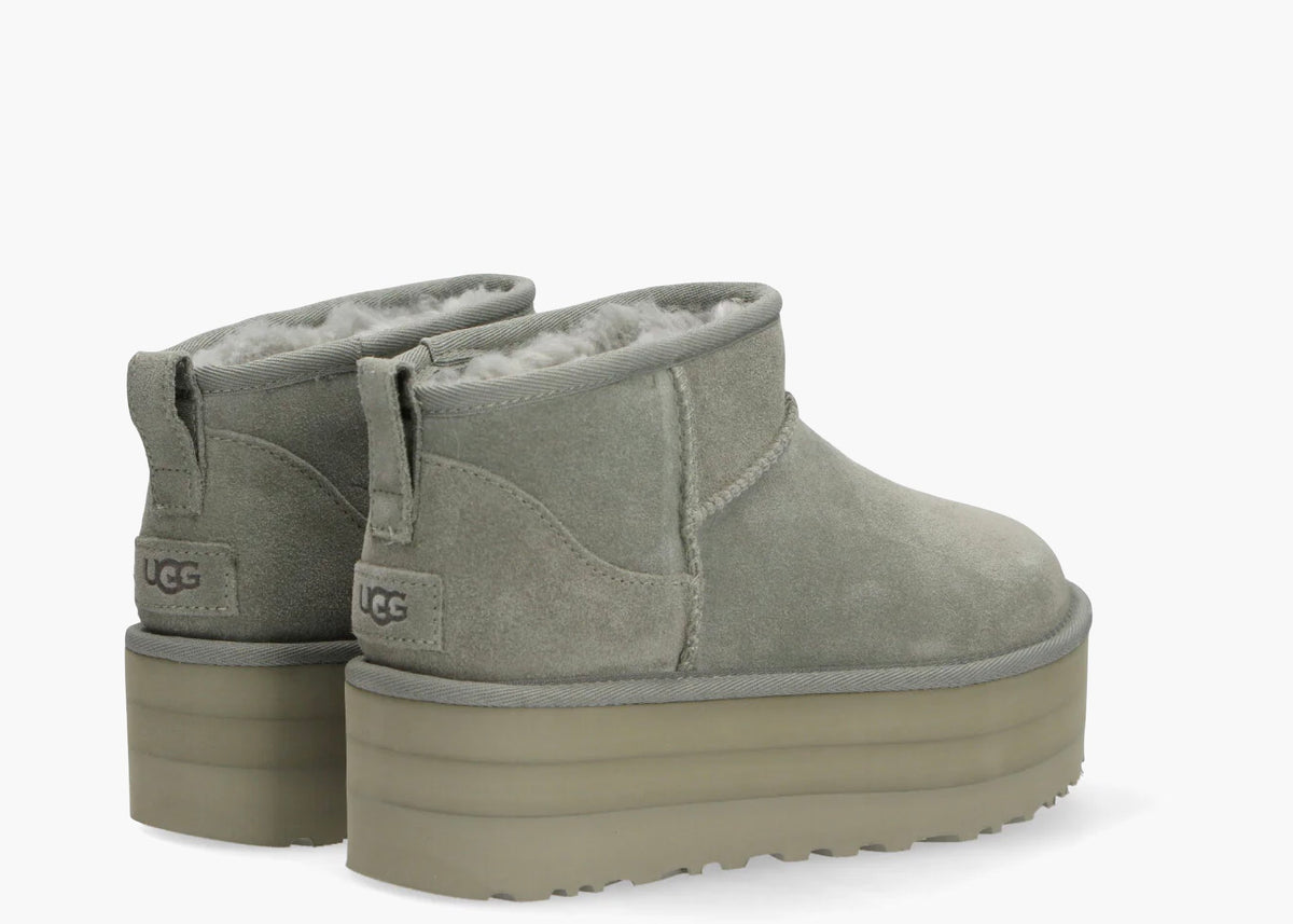 UGG Classic Ultra Mini Platform Boot Goat (W) 1135092-GOA Hype Clothinga Limited Edition