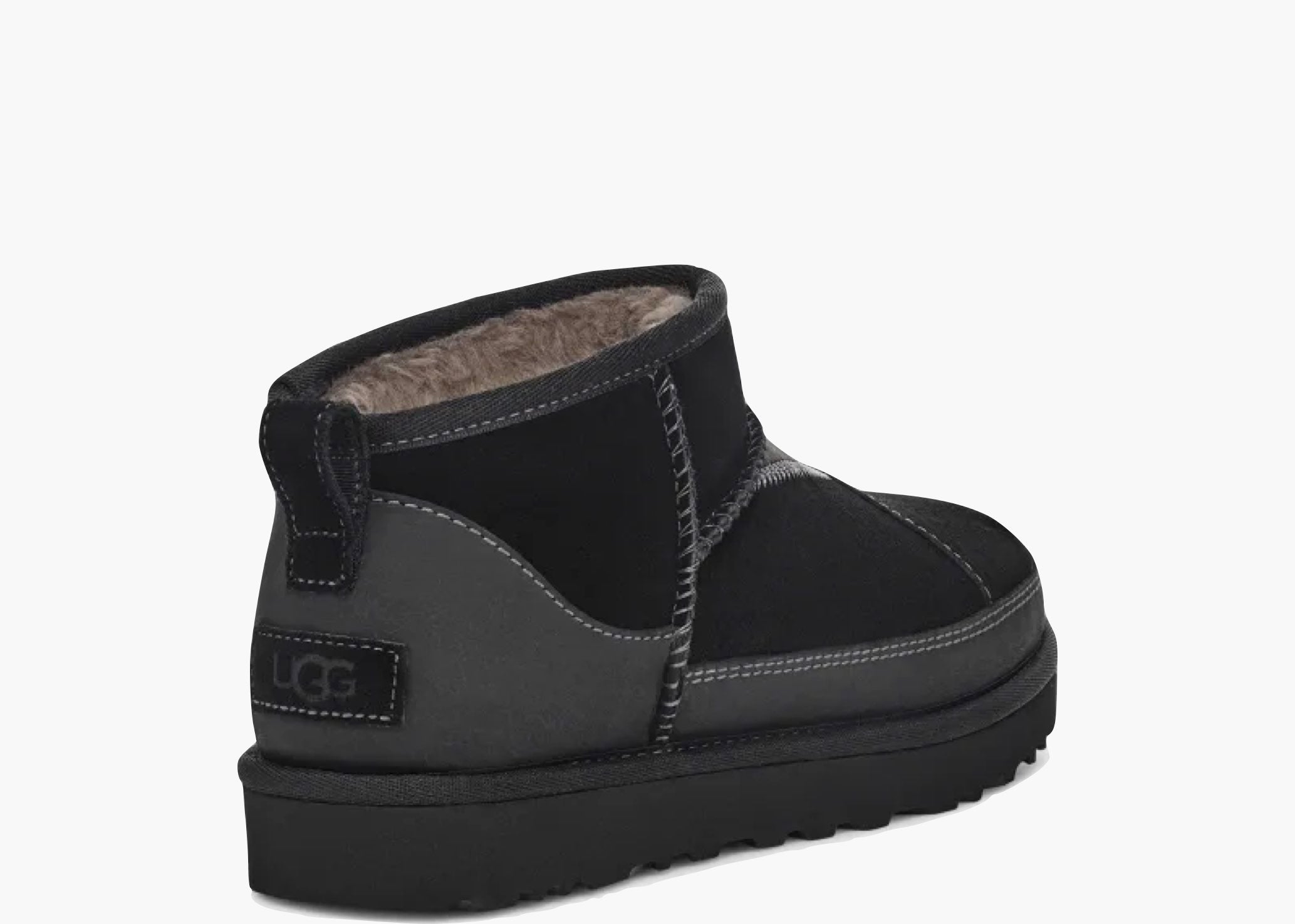 UGG Classic Ultra Mini Boot Reimagined Black Multi (W) 1167174-BLKM Hype Clothinga limited edition