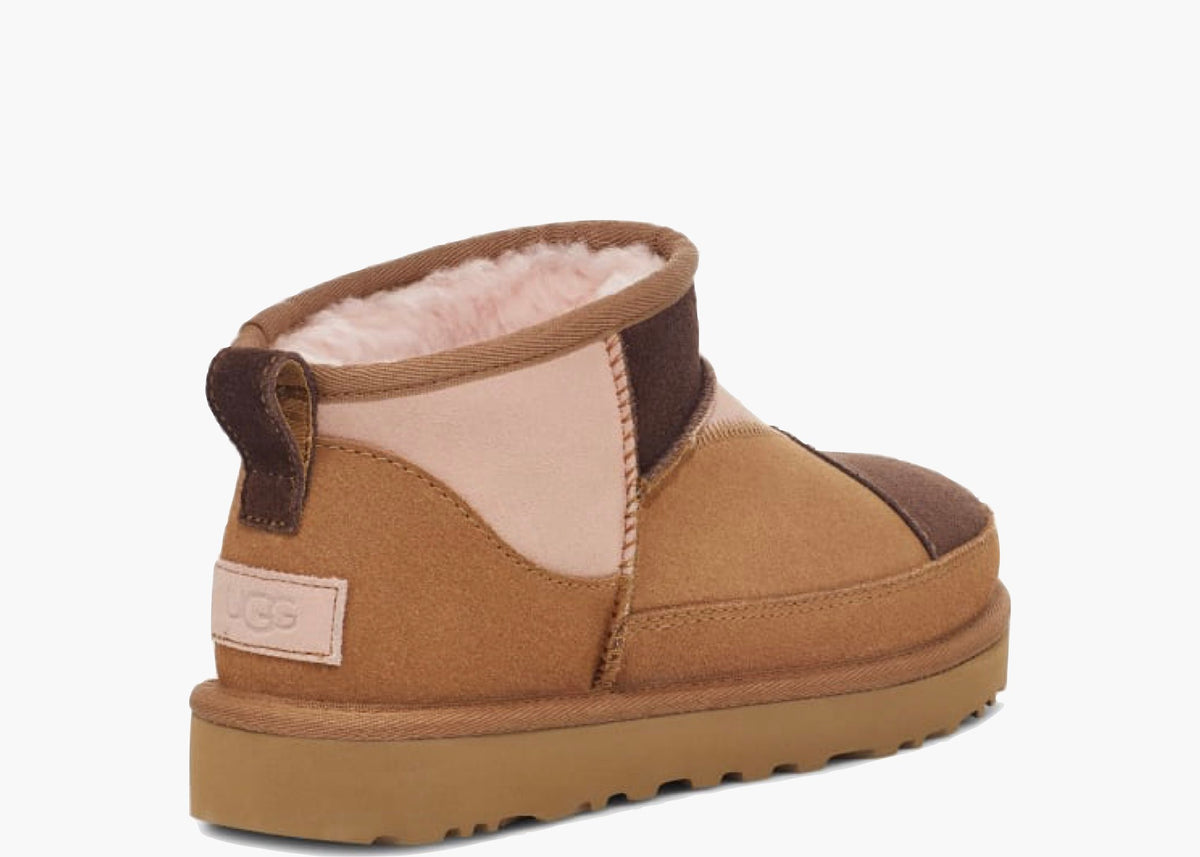 UGG Classic Ultra Mini Boot Reimagined Chestnut Multi (W) 1167174-CHMU Hype Clothinga limited edition