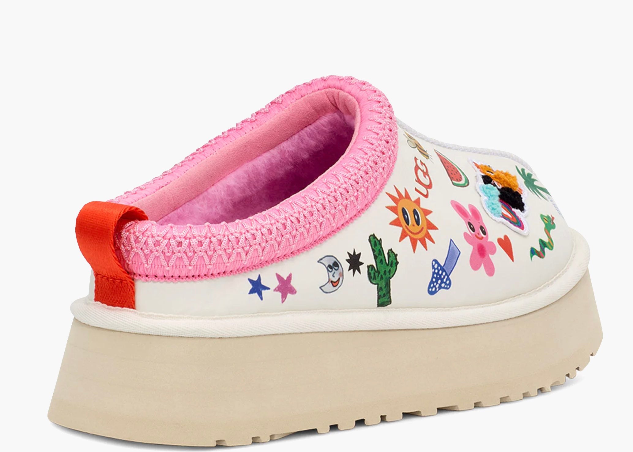 UGG Tazz Slipper Humberto Cruz Pop Sketch (W) 1155751-WHT Hype Clothinga Limited Edition