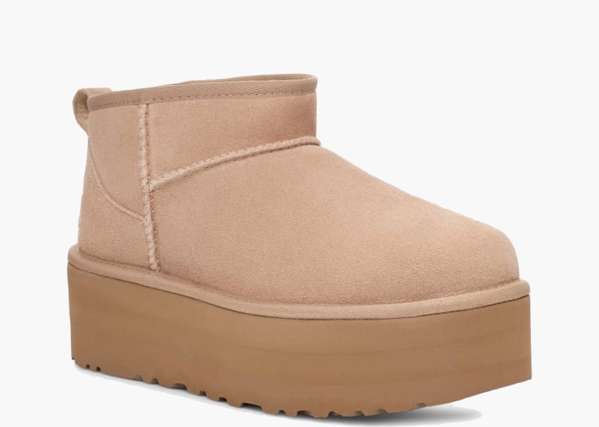 UGG Classic Ultra Mini Platform Boot Sand (W) 1135092-SAN Hype Clothinga Limited Edition