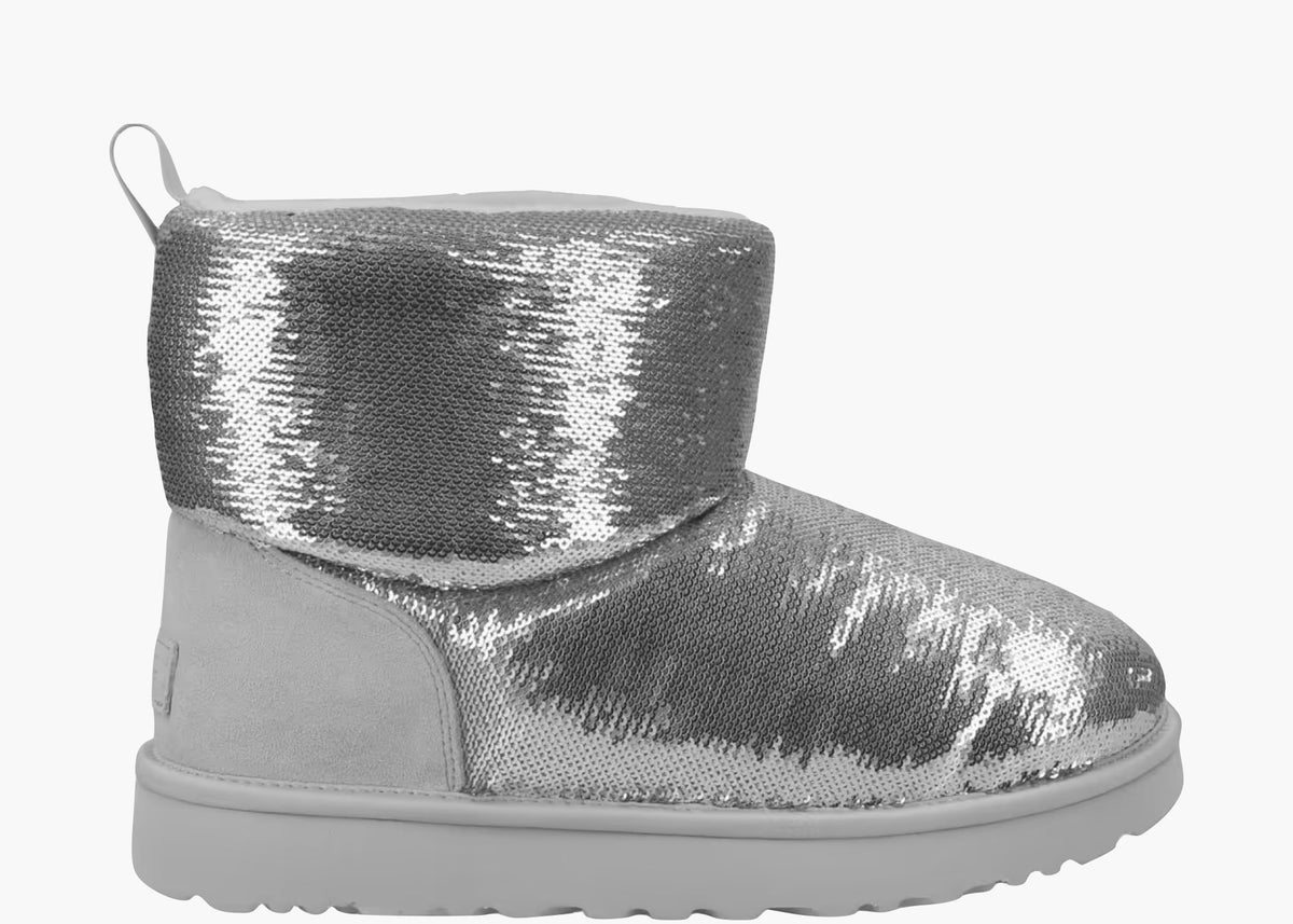 UGG Classic Mini Boot Mirror Ball Silver (W) 1151291-SLVR Hype Clothinga Limited Edition
