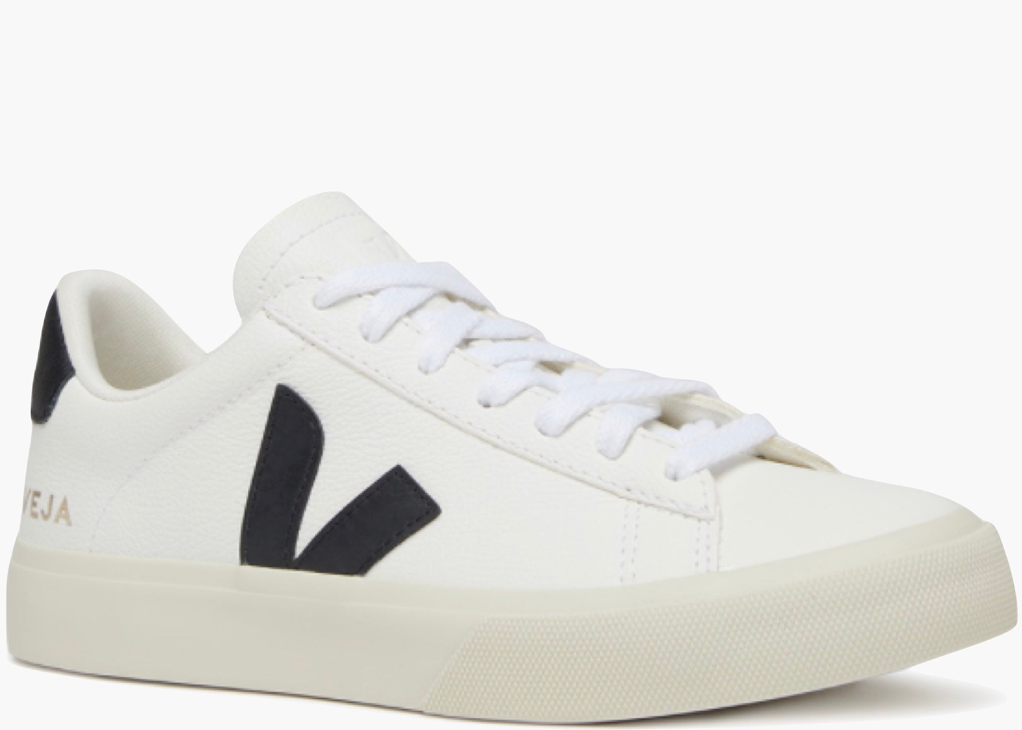 VEJA CAMPO LOW CHROMEFREE WHITE BLACK CP051537 hype clothinga limited edition
