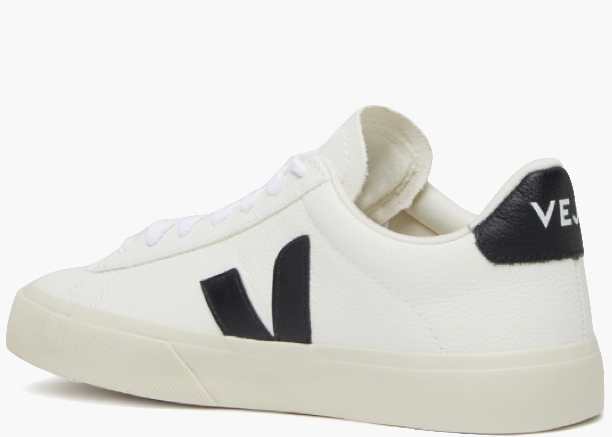 VEJA CAMPO LOW CHROMEFREE WHITE BLACK CP051537 hype clothinga limited edition