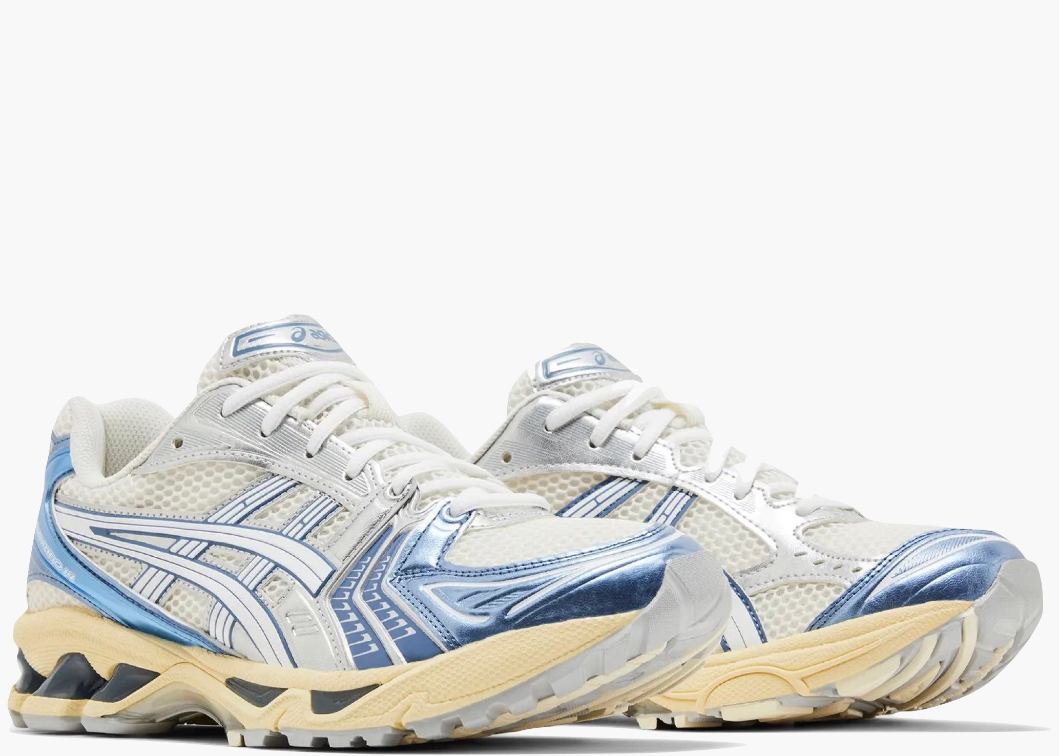 ASICS Gel-Kayano 14 Cream Metallic Blue 1203A537-102 Hype Clothinga Limited Edition