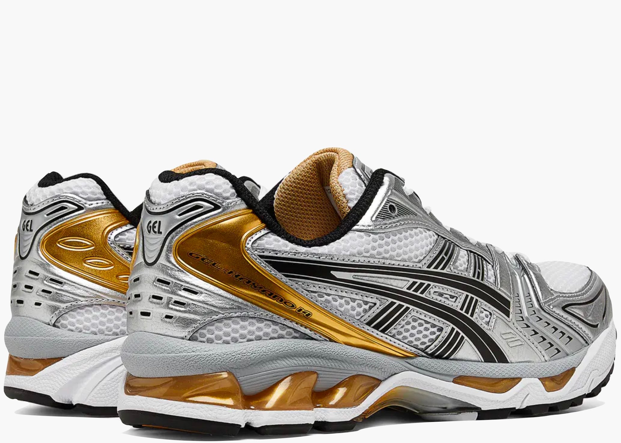 ASICS Gel-Kayano 14 White Pure Gold Hype Clothinga Limited Edition