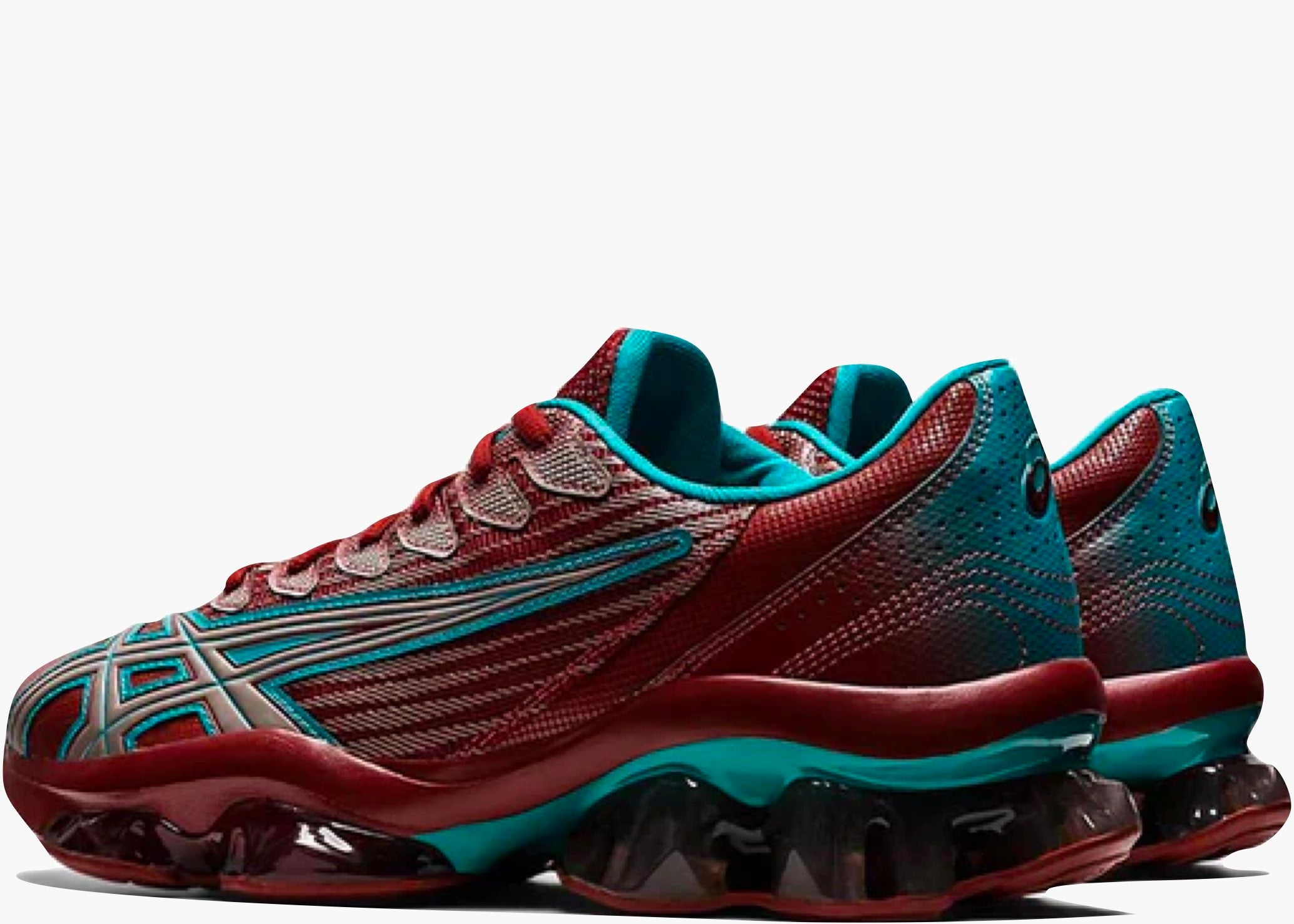 ASICS Gel-Quantum Levitrack Kiko Kostadinov Maroon Teal Hype Clothinga Limited Edition