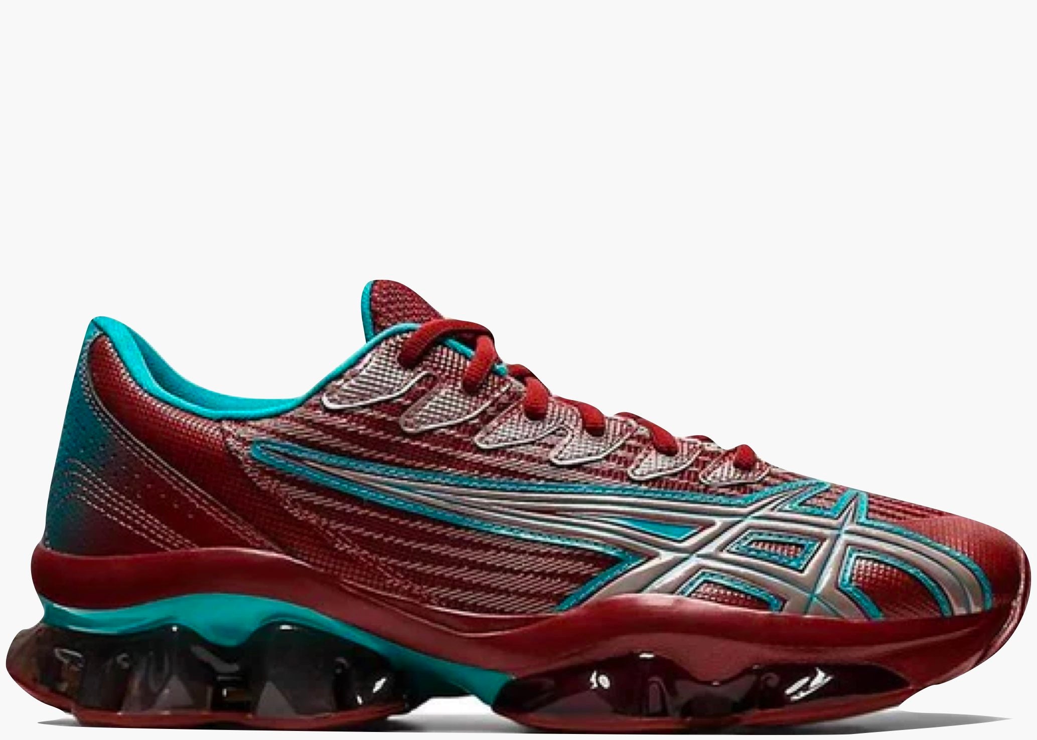 ASICS Gel-Quantum Levitrack Kiko Kostadinov Maroon Teal Hype Clothinga Limited Edition