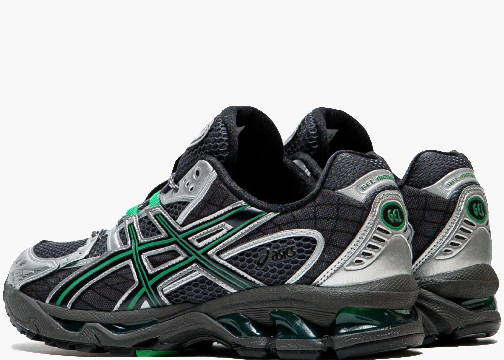 ASICS Gel Nimbus 10.1 Obsidian Grey Green Basil 1203A543-022 Hype clothinga limited edition