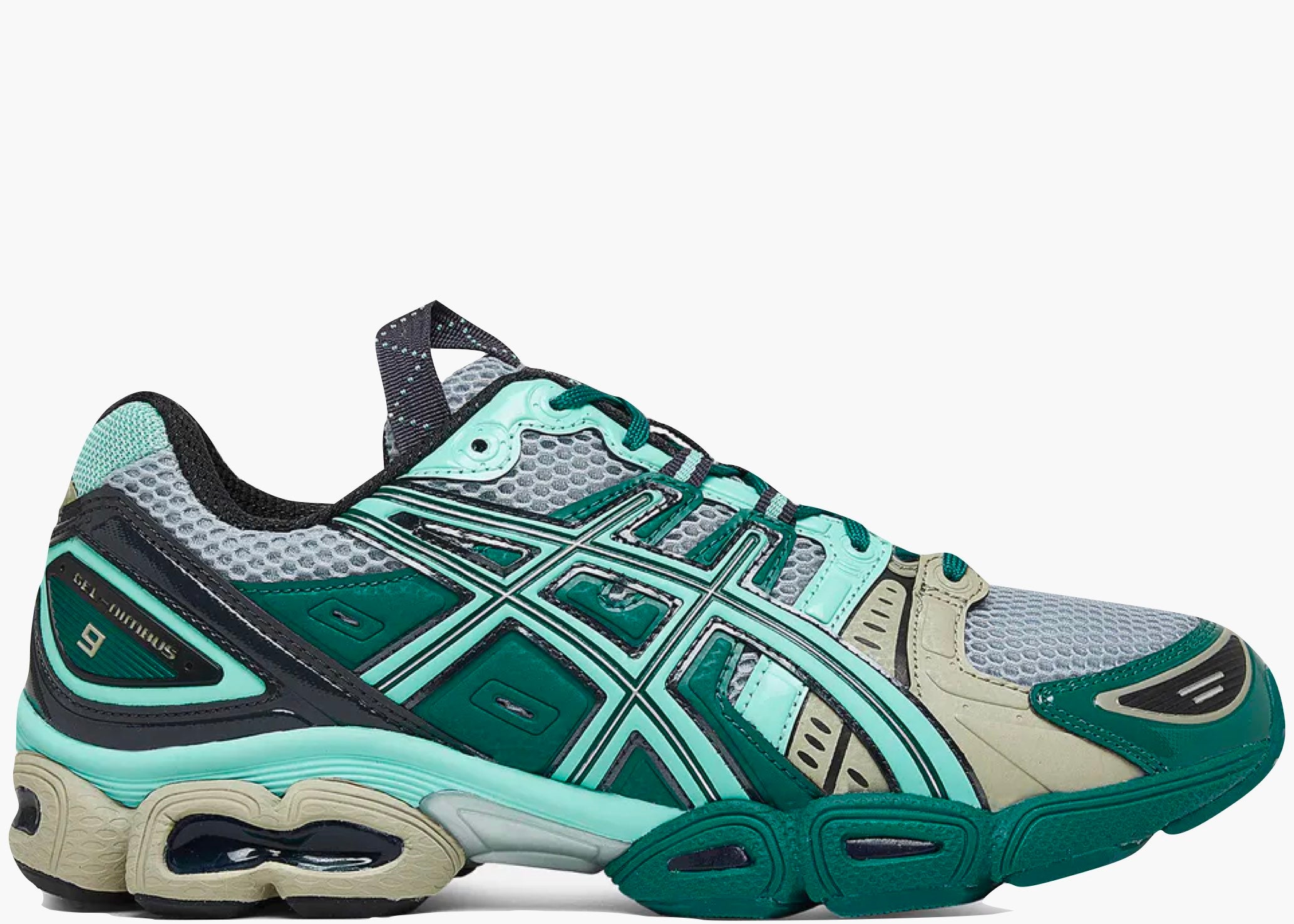 ASICS UB3-S Gel-Nimbus 9 Kiko Kostadinov Piedmont Grey Aruba Blue Hype Clothinga Limited Edition