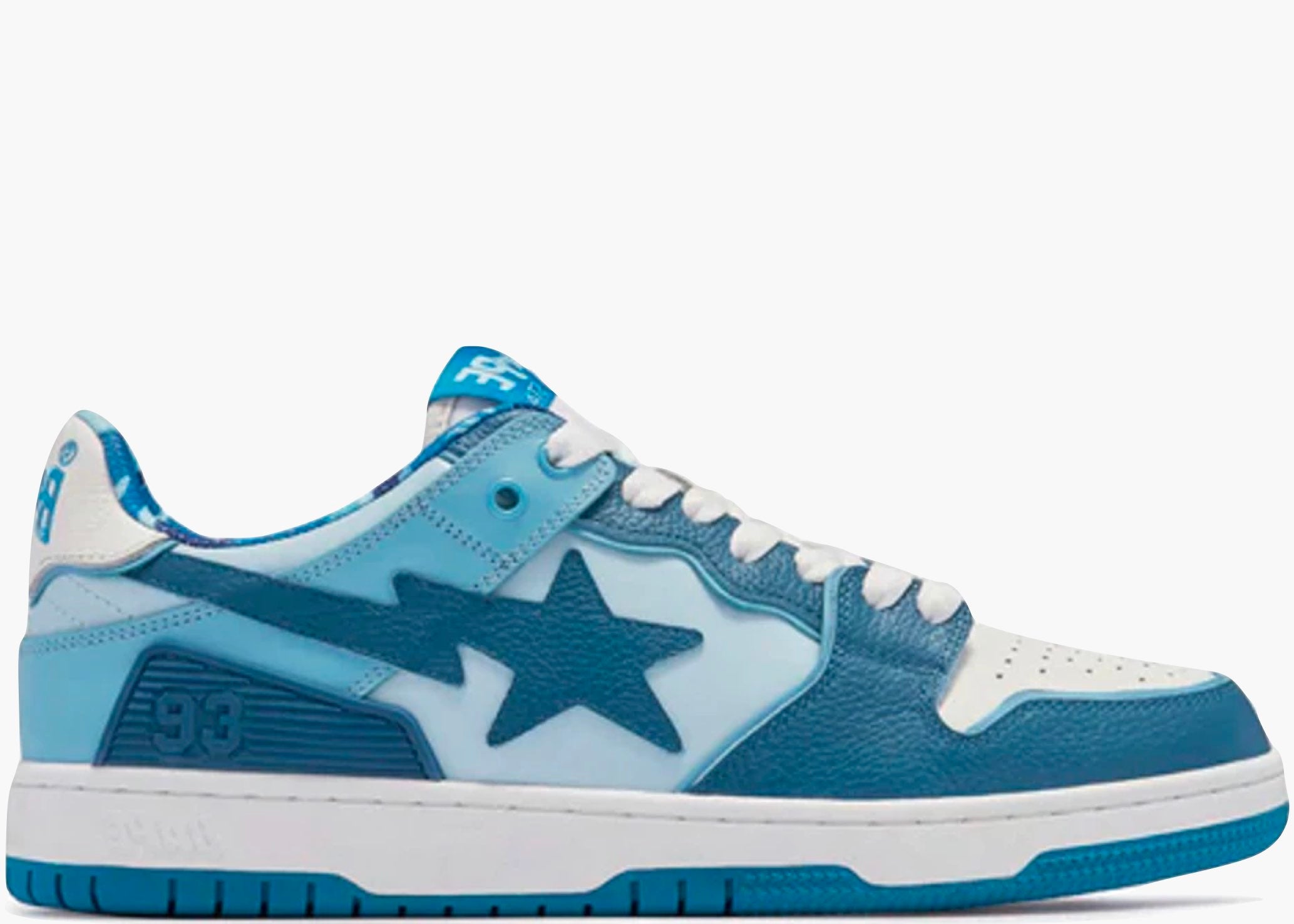 A Bathing Ape Bape SK8 Sta ABC Camo Blue (2022) Hype Clothinga Limited Edition