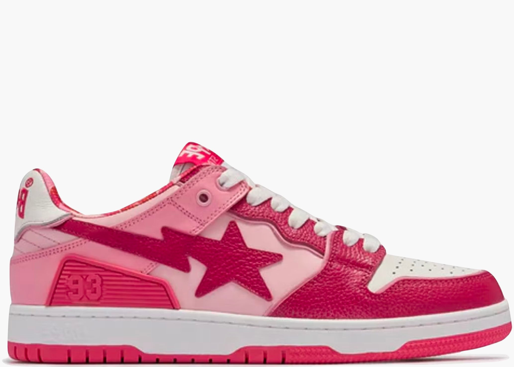 A Bathing Ape Bape SK8 Sta ABC Camo Pink (2022) Hype Clothinga Limited Edition