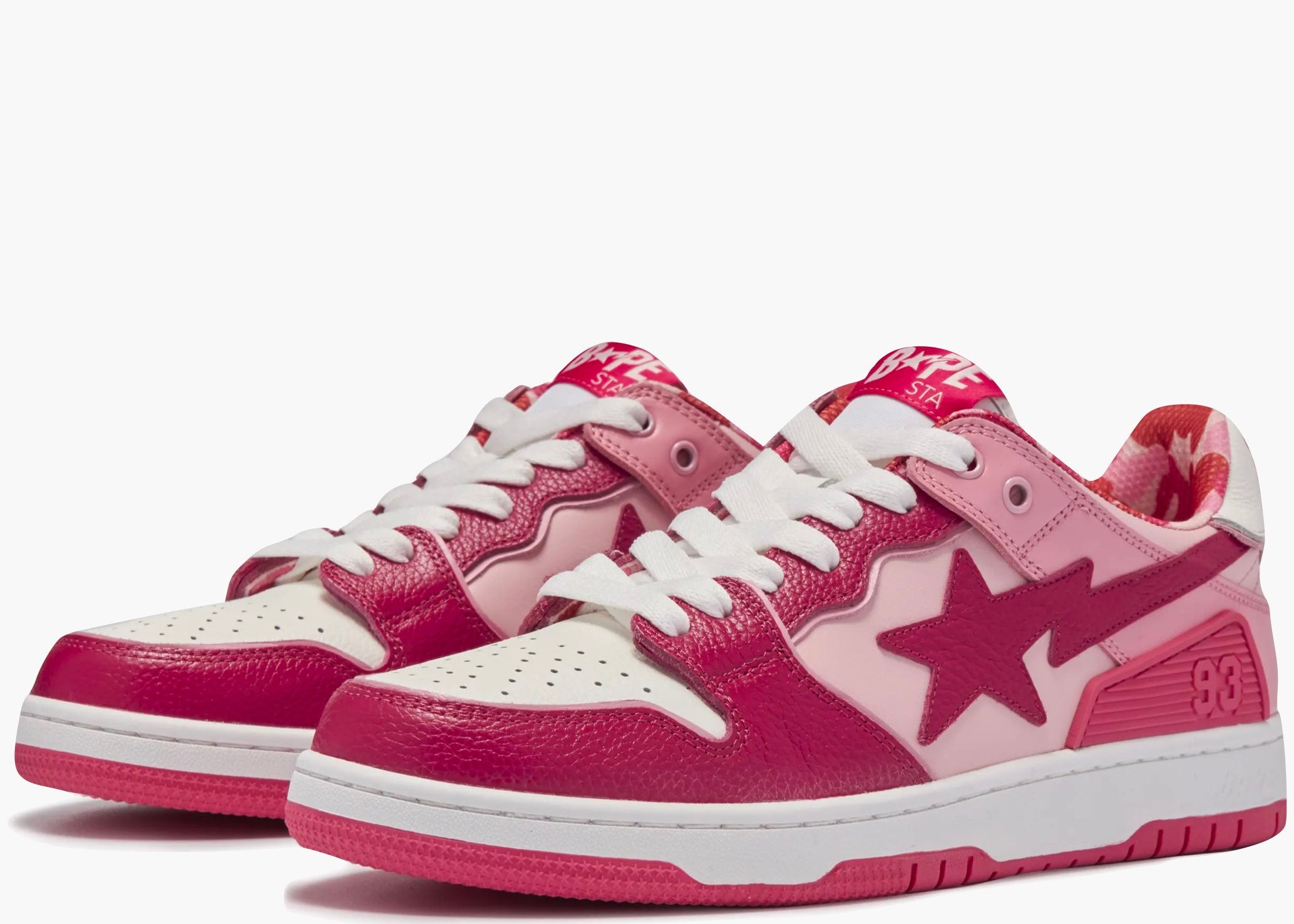 A Bathing Ape Bape SK8 Sta ABC Camo Pink (2022) Hype Clothinga Limited Edition