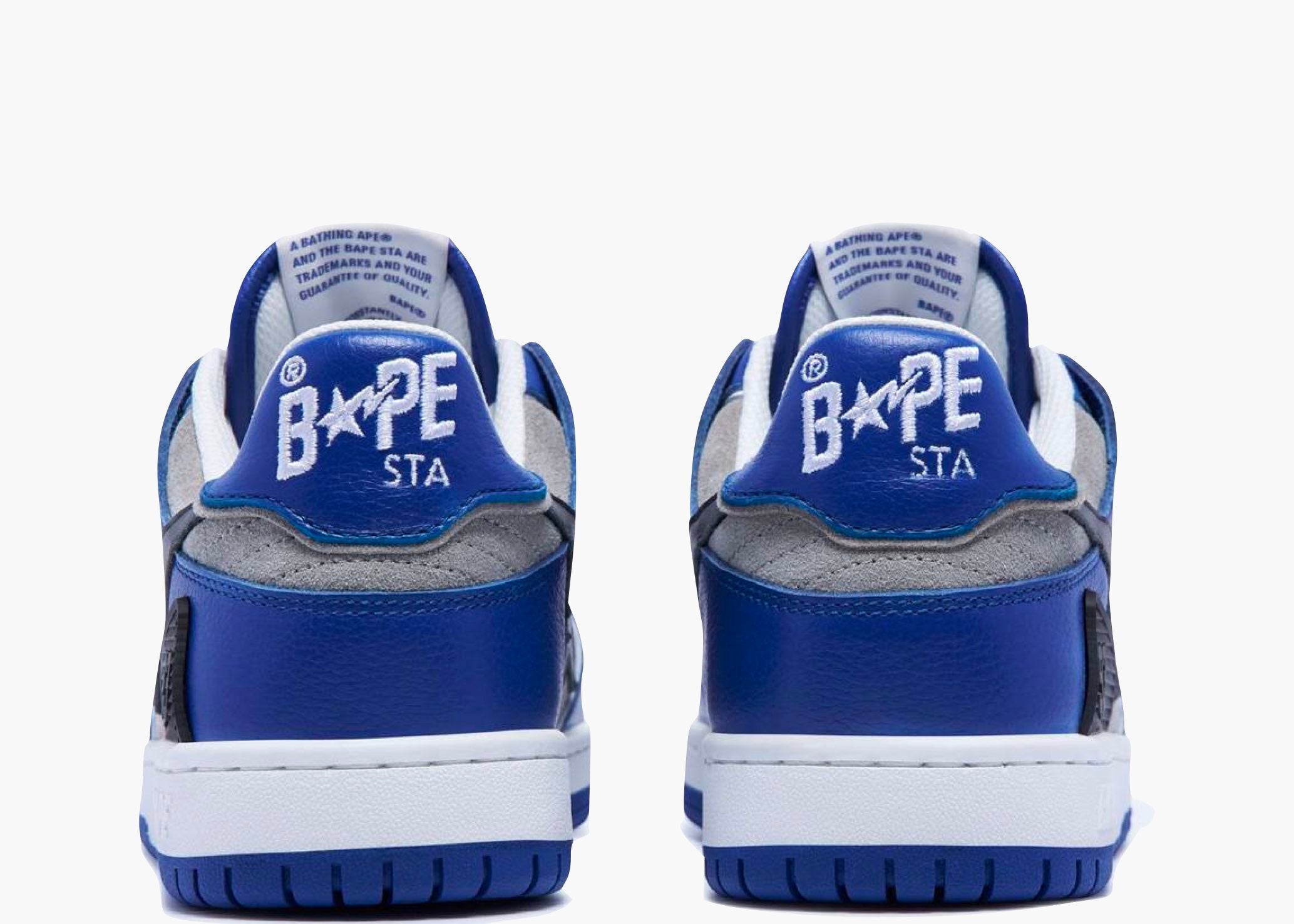 A Bathing Ape Bape SK8 Sta Blue Grey Hype Clothinga Limited Edition