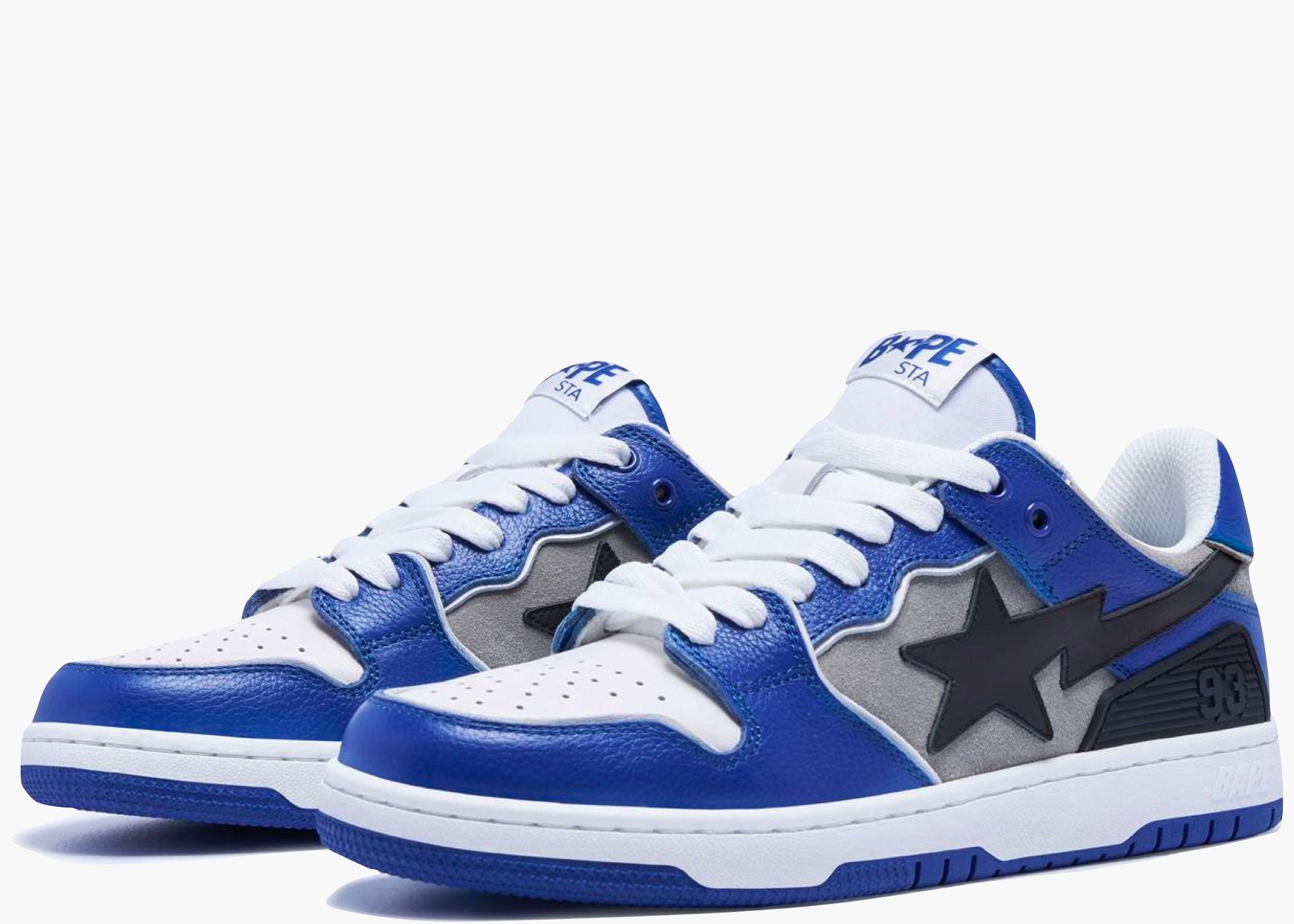 A Bathing Ape Bape SK8 Sta Blue Grey Hype Clothinga Limited Edition