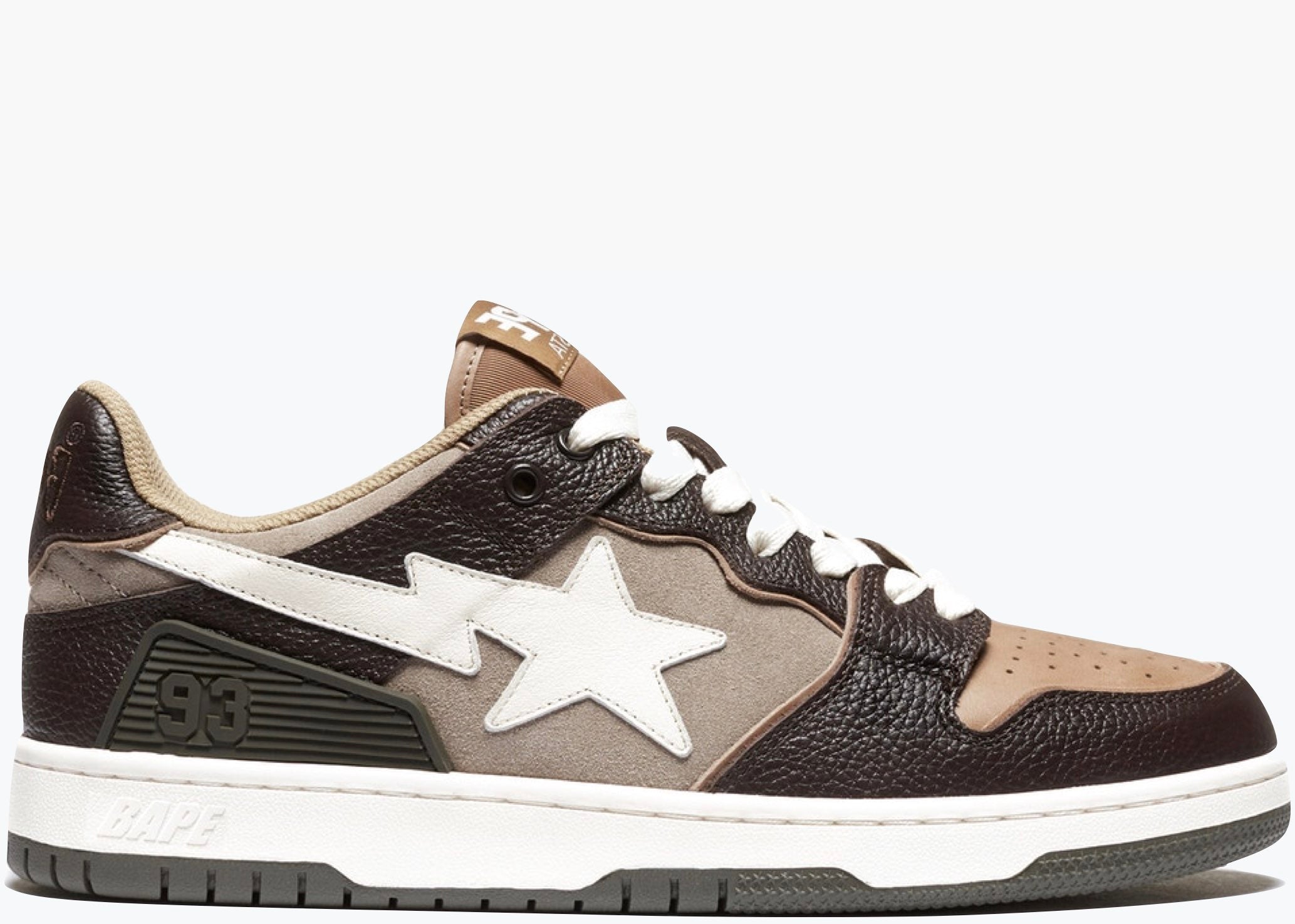 A Bathing Ape Bape SK8 Sta Brown Ivory001FWH801013_BEI_A Hype Clothinga Limited Edition 