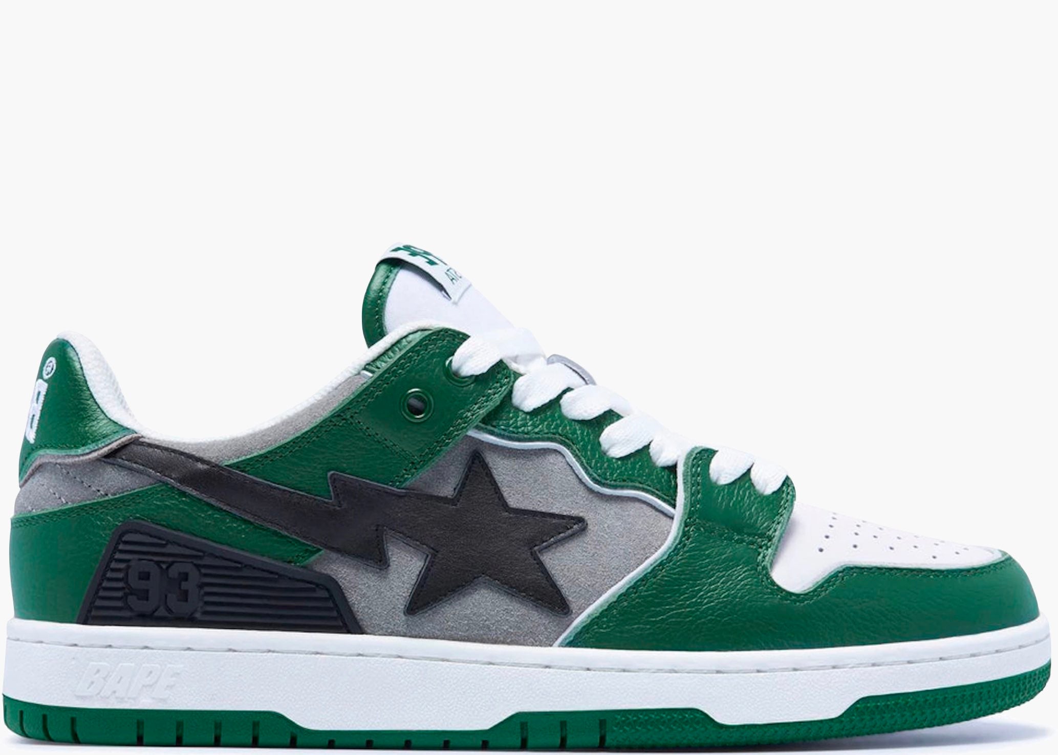 A Bathing Ape Bape SK8 Sta Green Grey  Hype Clothinga Limited Edition