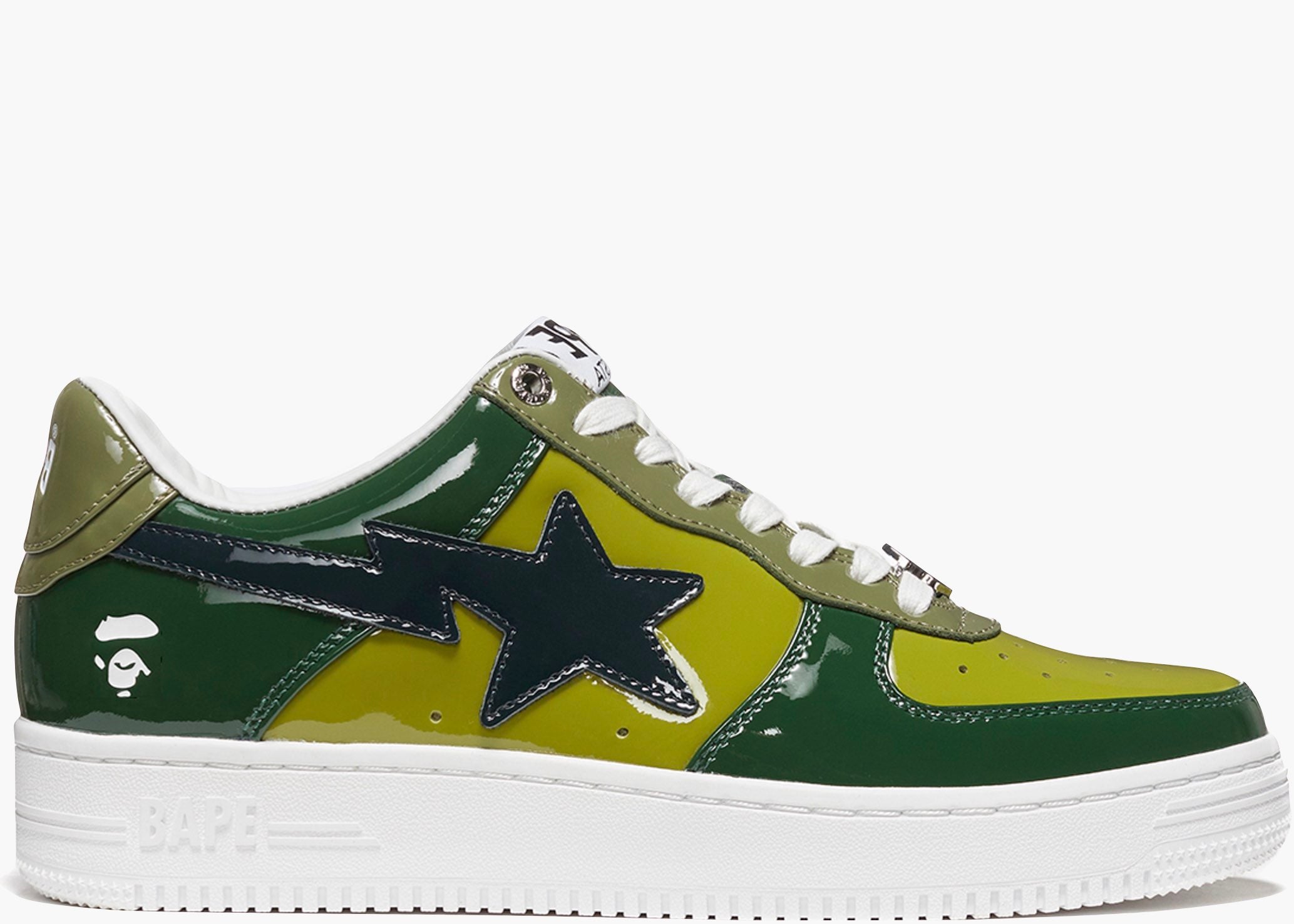 A Bathing Ape Bape Sta Color Camo Combo Green
