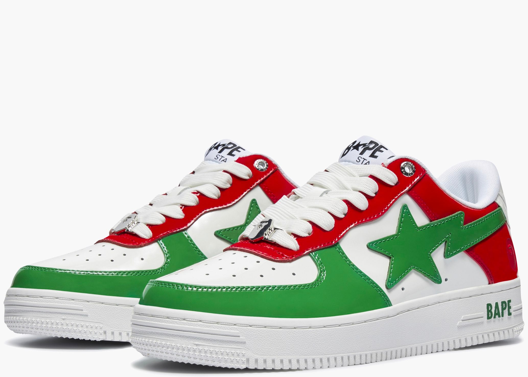 A Bathing Ape Bape Sta Green Red Hype Clothinga Limited Edition