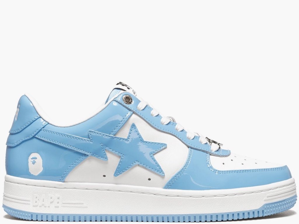 A Bathing Ape Bape Sta Low Blue Hype Clothinga