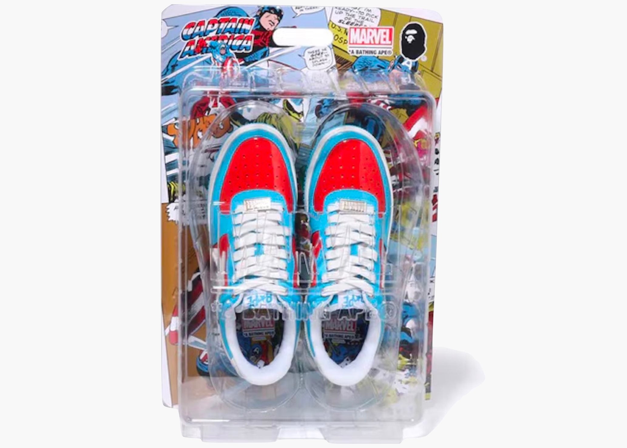 A Bathing Ape Bape Sta Marvel Comics Captain America (2022) Hype Clothinga Limited Edition