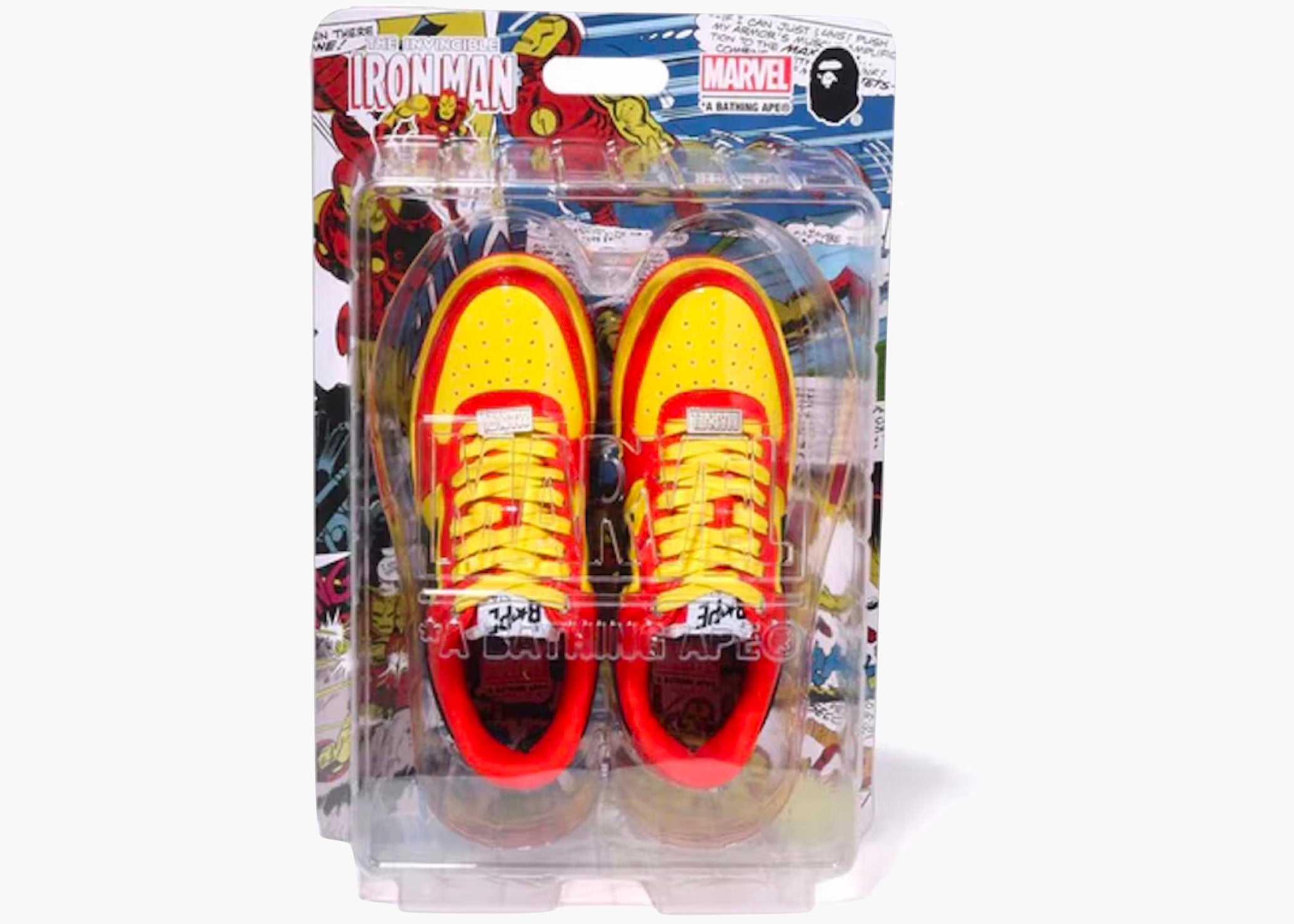 A Bathing Ape Bape Sta Marvel Comics Iron Man (2022) Hype Clothinga Limited Edition