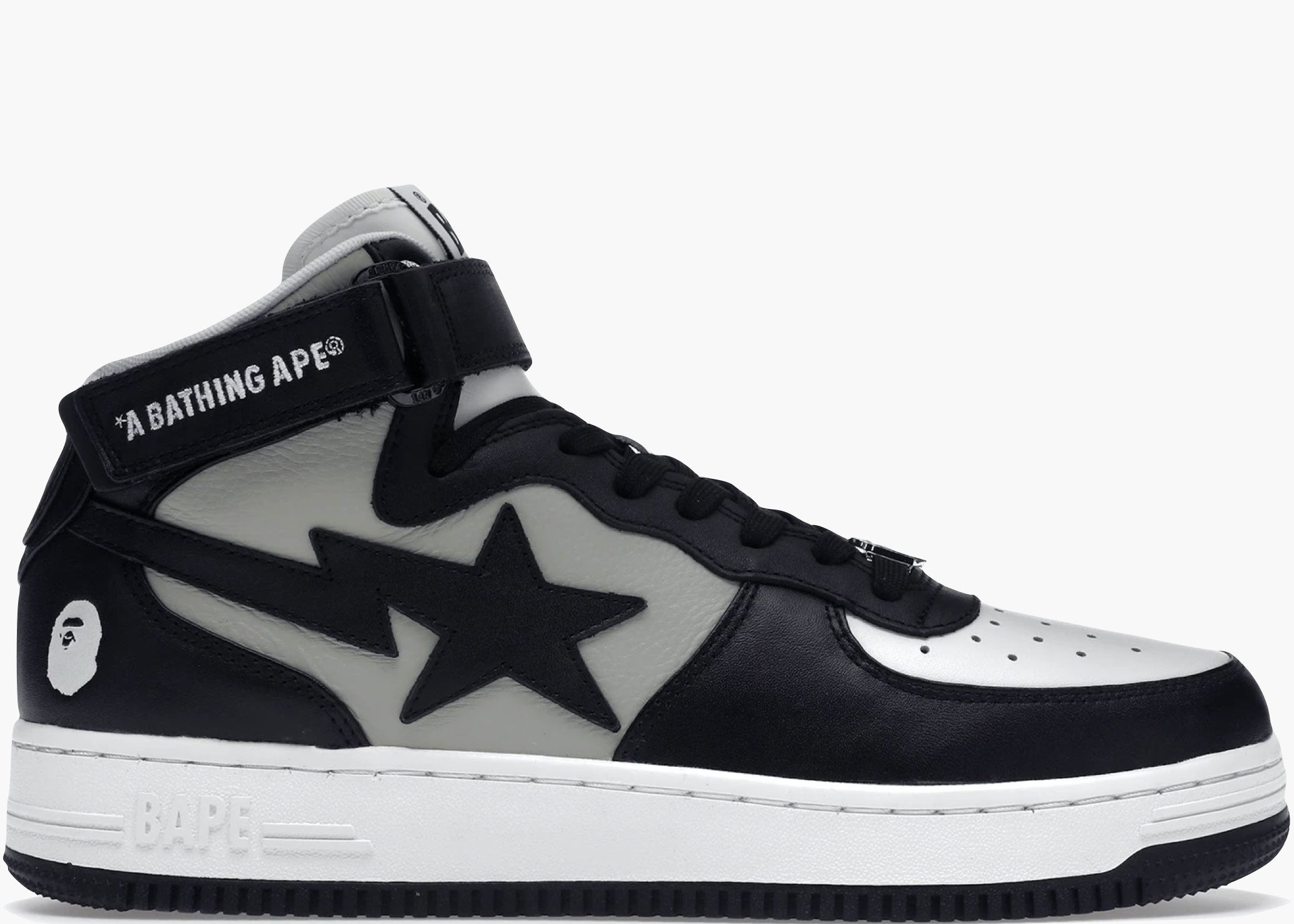 A Bathing Ape Bape Sta Mid Black (2022) Hype Clothinga Limited Edition