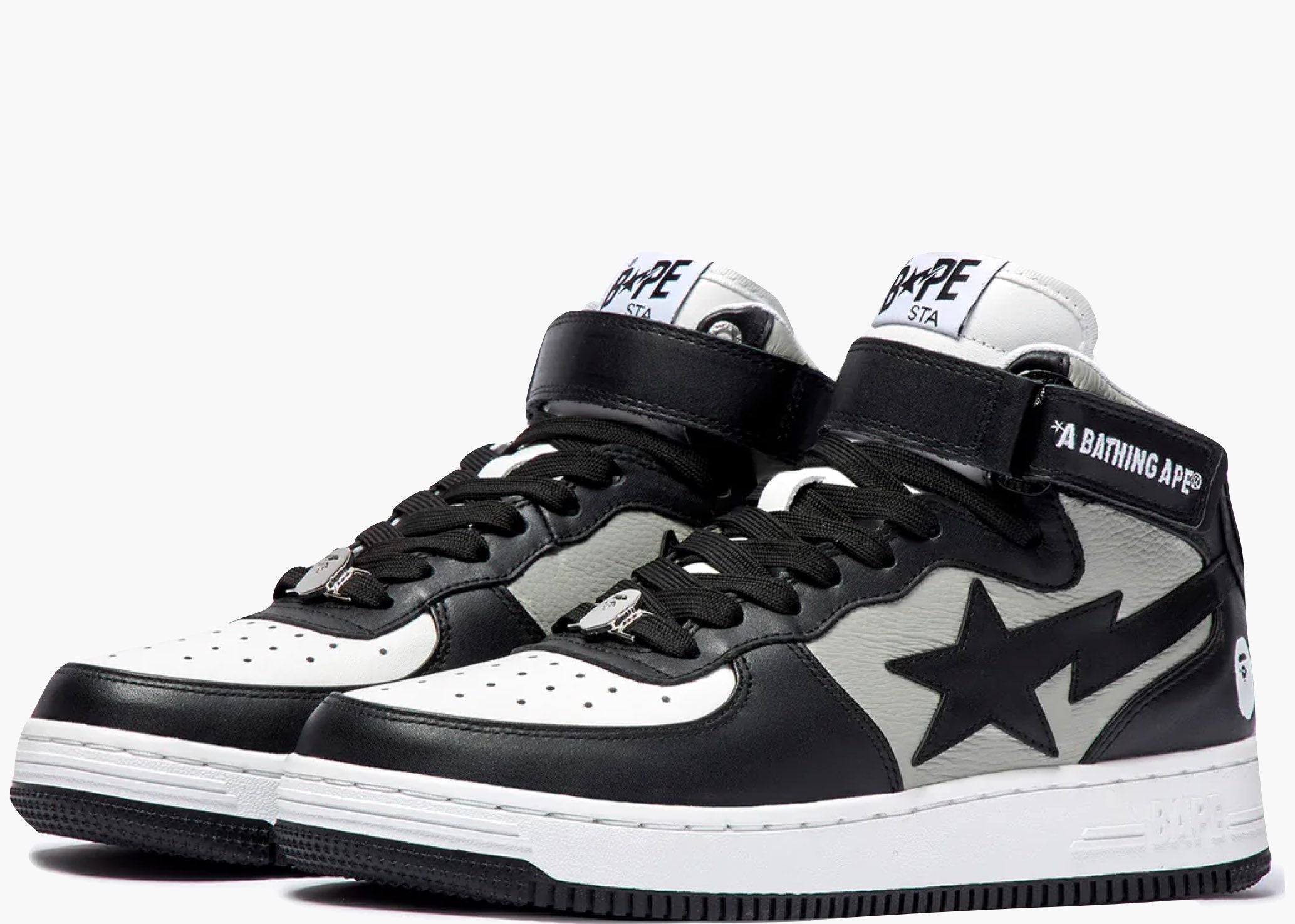 A Bathing Ape Bape Sta Mid Black (2022) Hype Clothinga Limited Edition