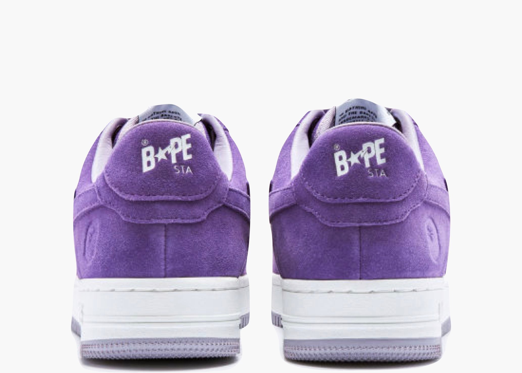 A Bathing Ape Bape Sta Suede Purple (2022) Hype Clothinga Limited Edition