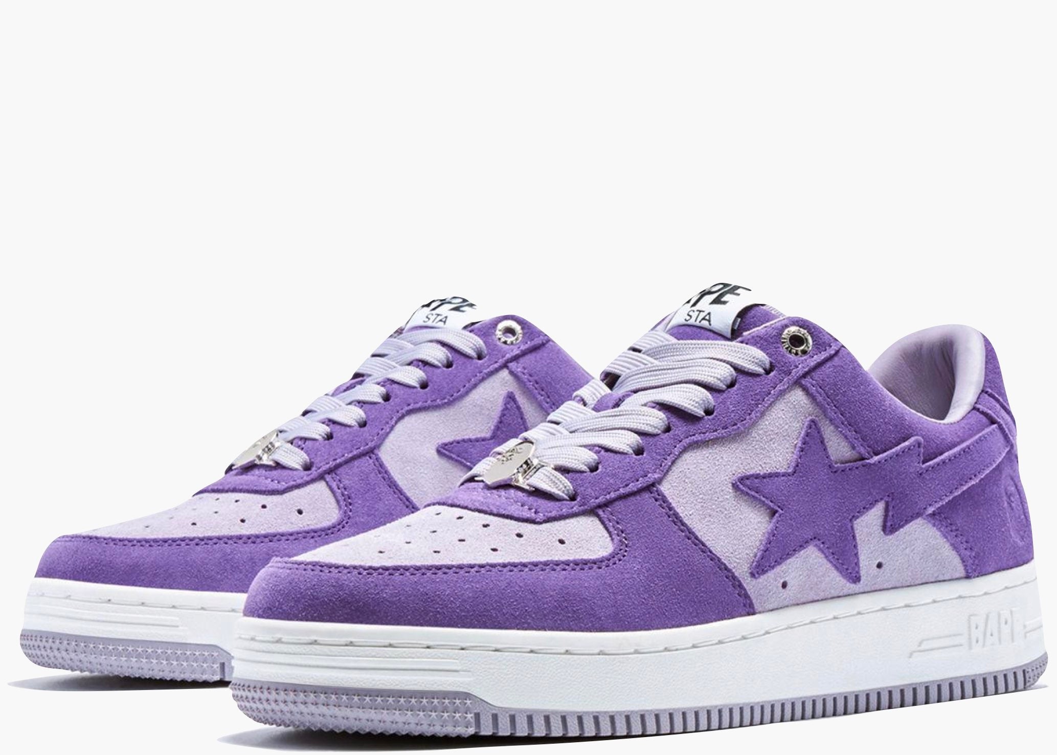 A Bathing Ape Bape Sta Suede Purple (2022) Hype Clothinga Limited Edition