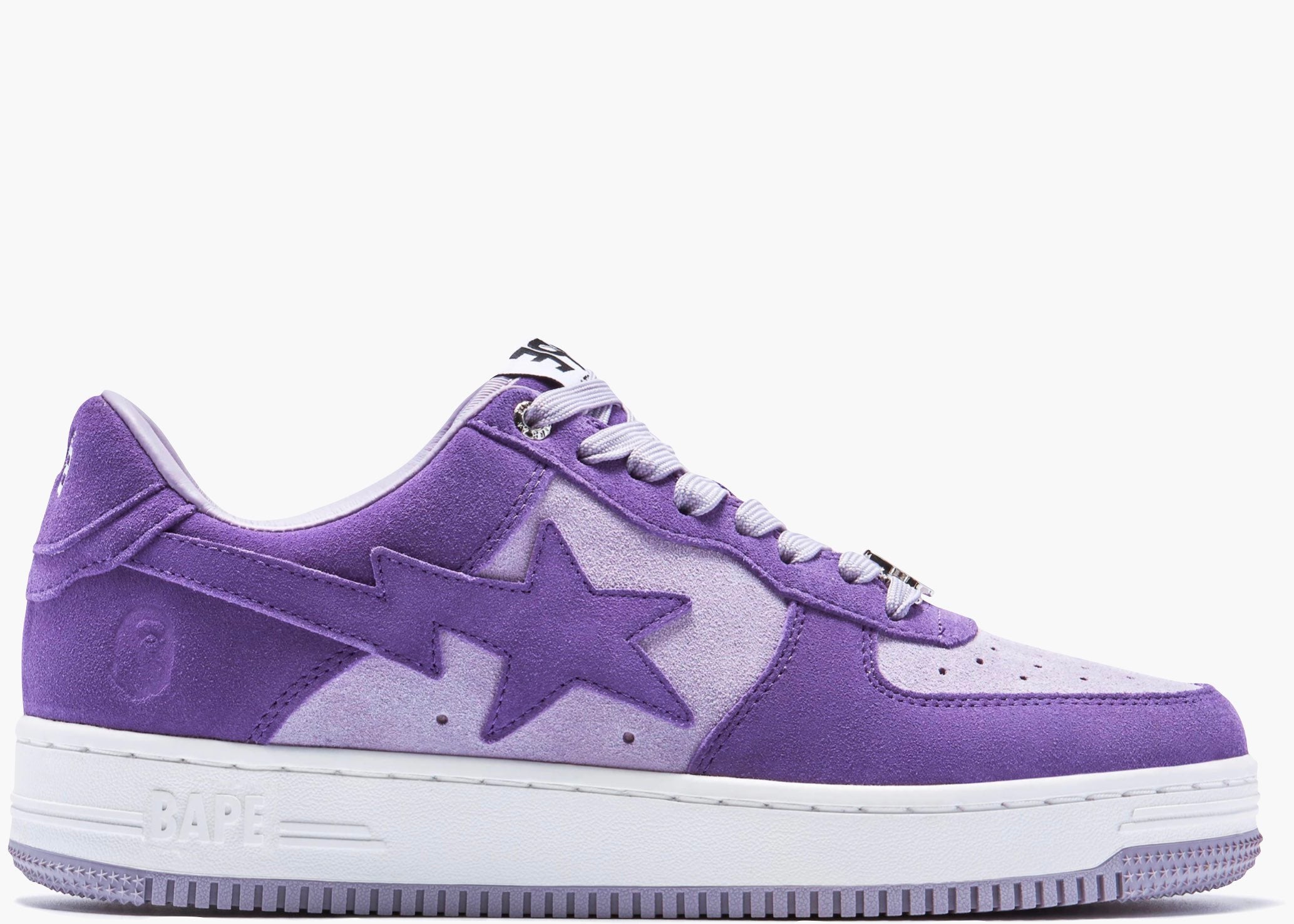 A Bathing Ape Bape Sta Suede Purple (2022) Hype Clothinga Limited Edition